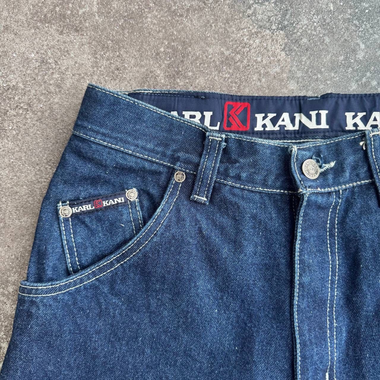 Karl Kani Karl Kani Y2K Carpenter Baggy Vintage Denim Jeans Size US 32 / EU 48 - 6 Thumbnail
