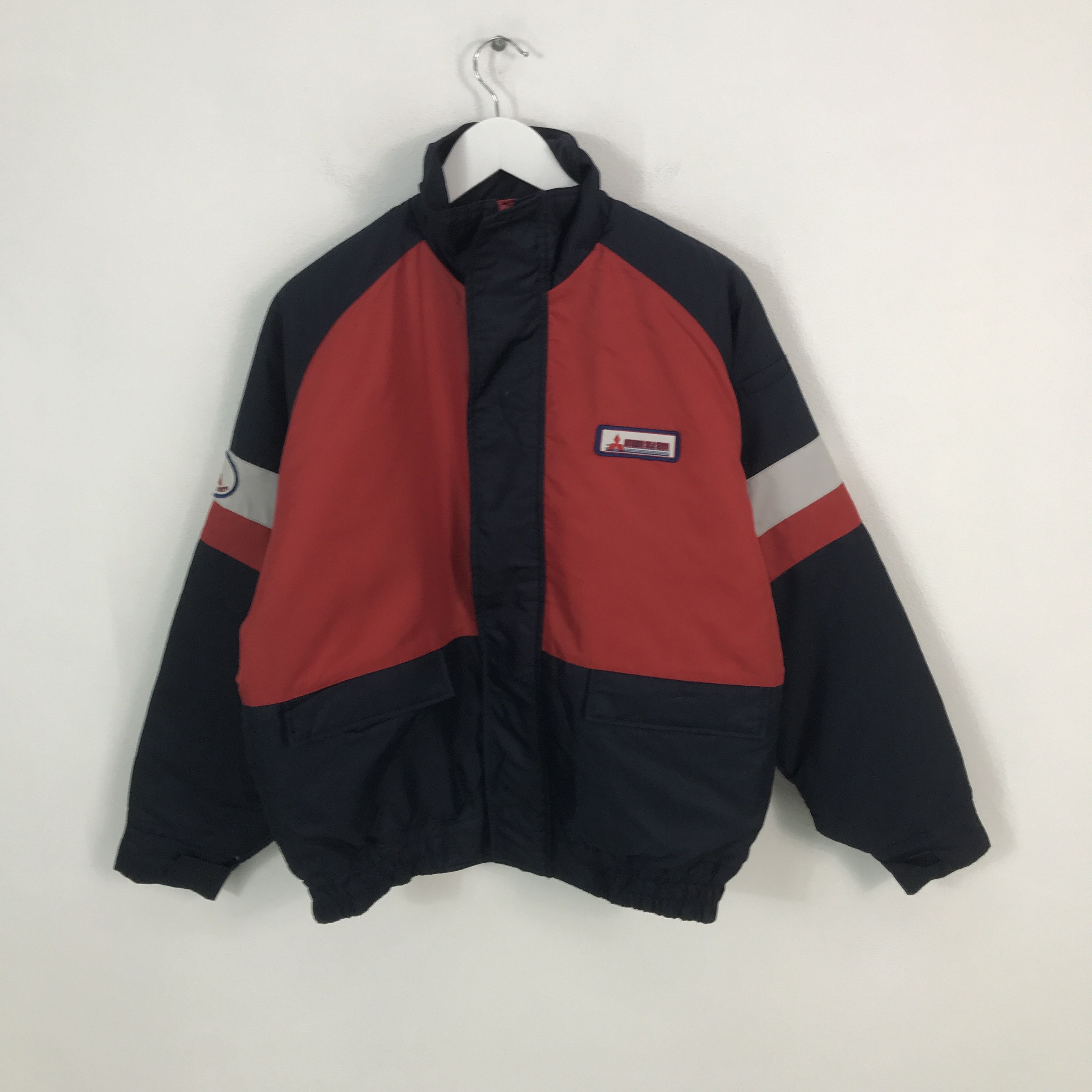 Japanese Brand Rare Mitsubishi shoji seikyu Racing Jacket Size US L / EU 52-54 / 3 - 1 Thumbnail