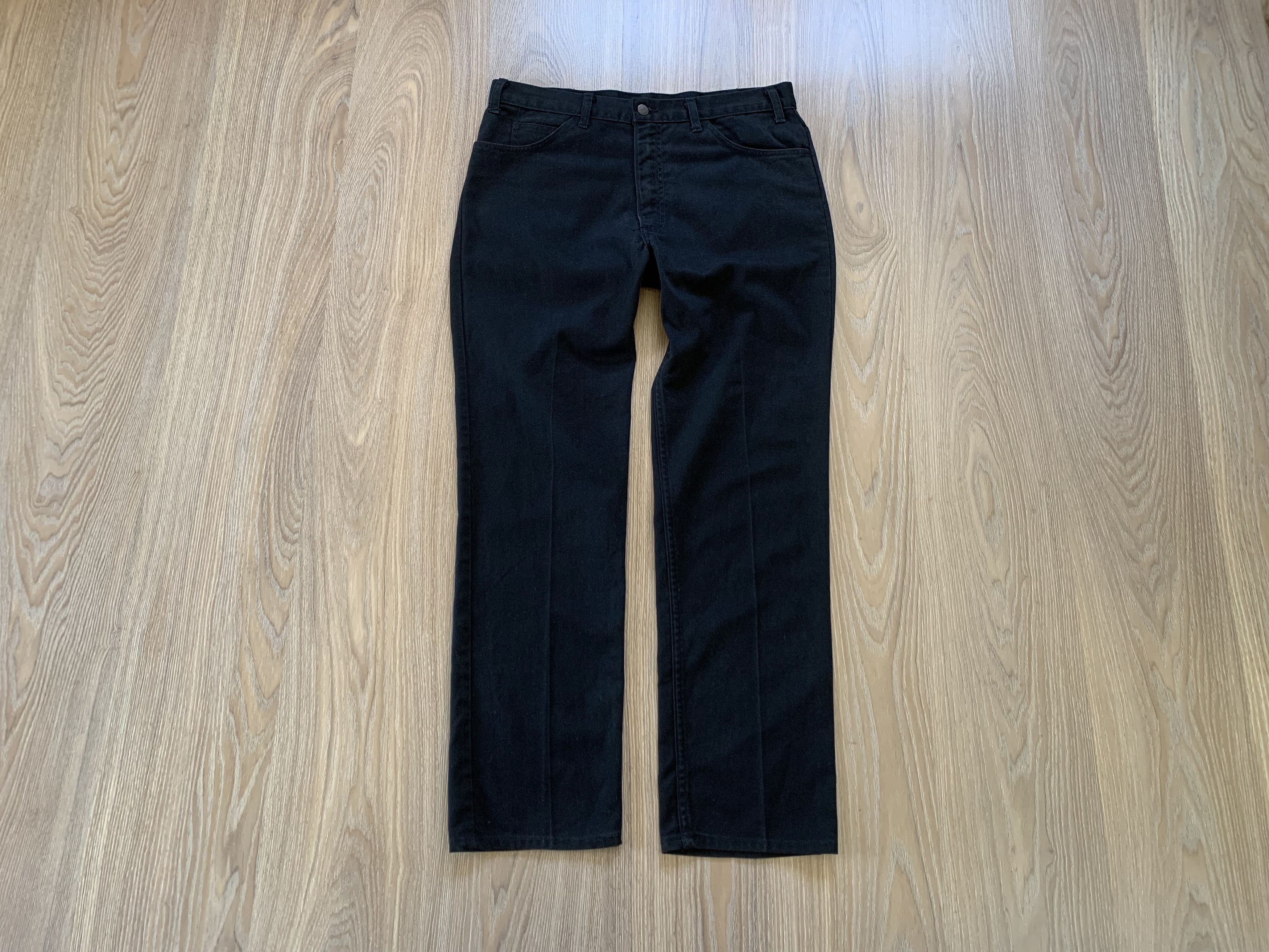 Levi's Rare Mens Levi's 518 Sta Prest Black Tab Jeans Size US 34 / EU 50 - 13 Thumbnail