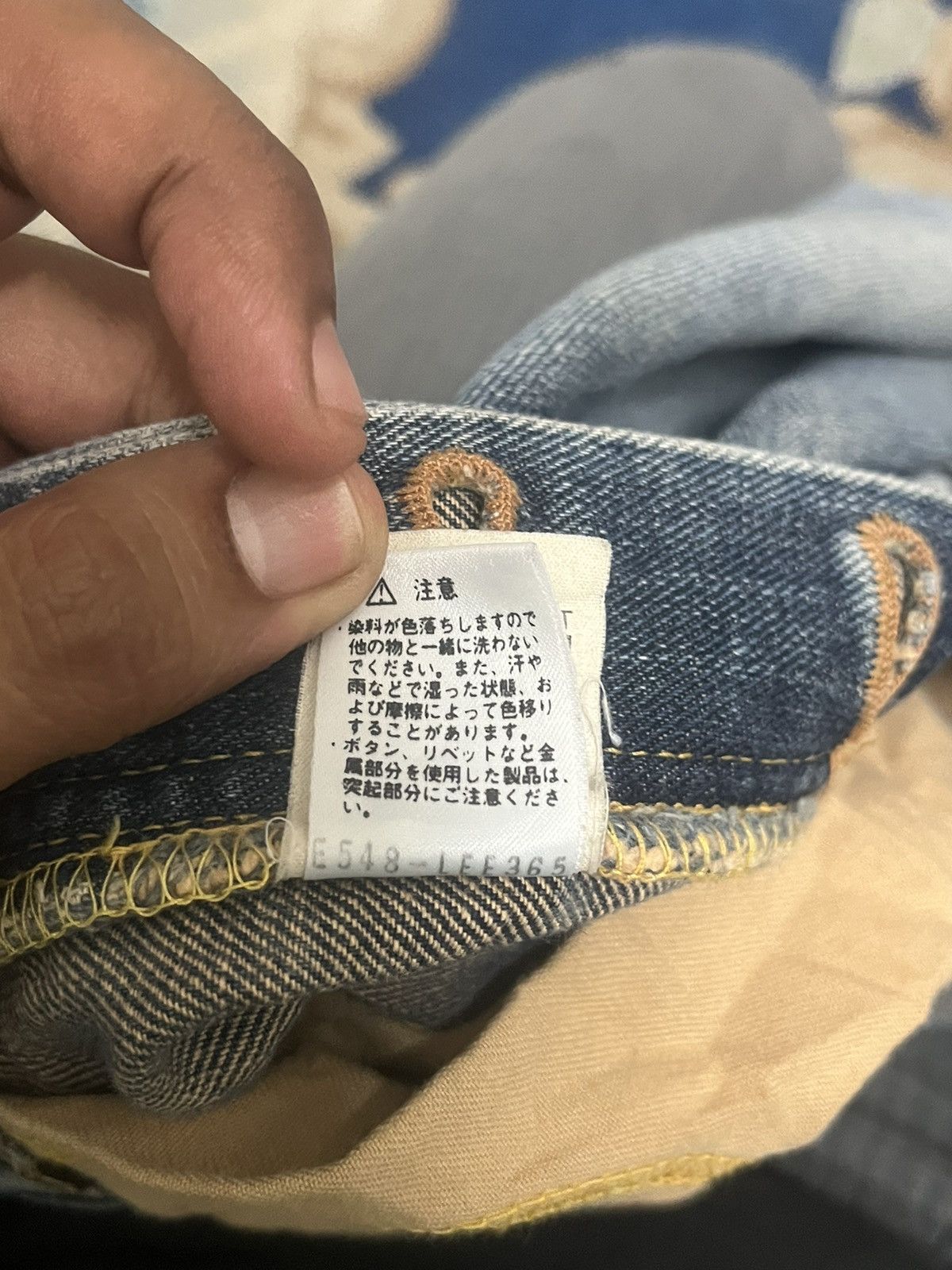 Lee Vintage Lee Sanforized Half Selvedge Size US 33 - 10 Thumbnail