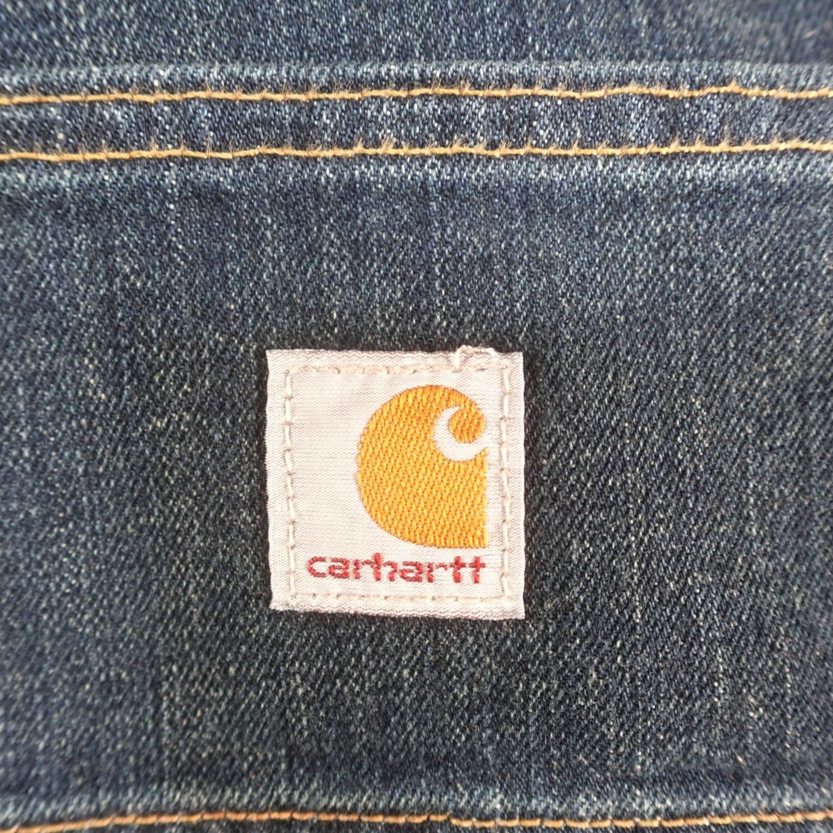 Carhartt Carhartt Jeans Mens 36x30 Relaxed Fit Straight Denim Workwear Chore Blue Casual Pants Size US 36 / EU 52 - 3 Thumbnail
