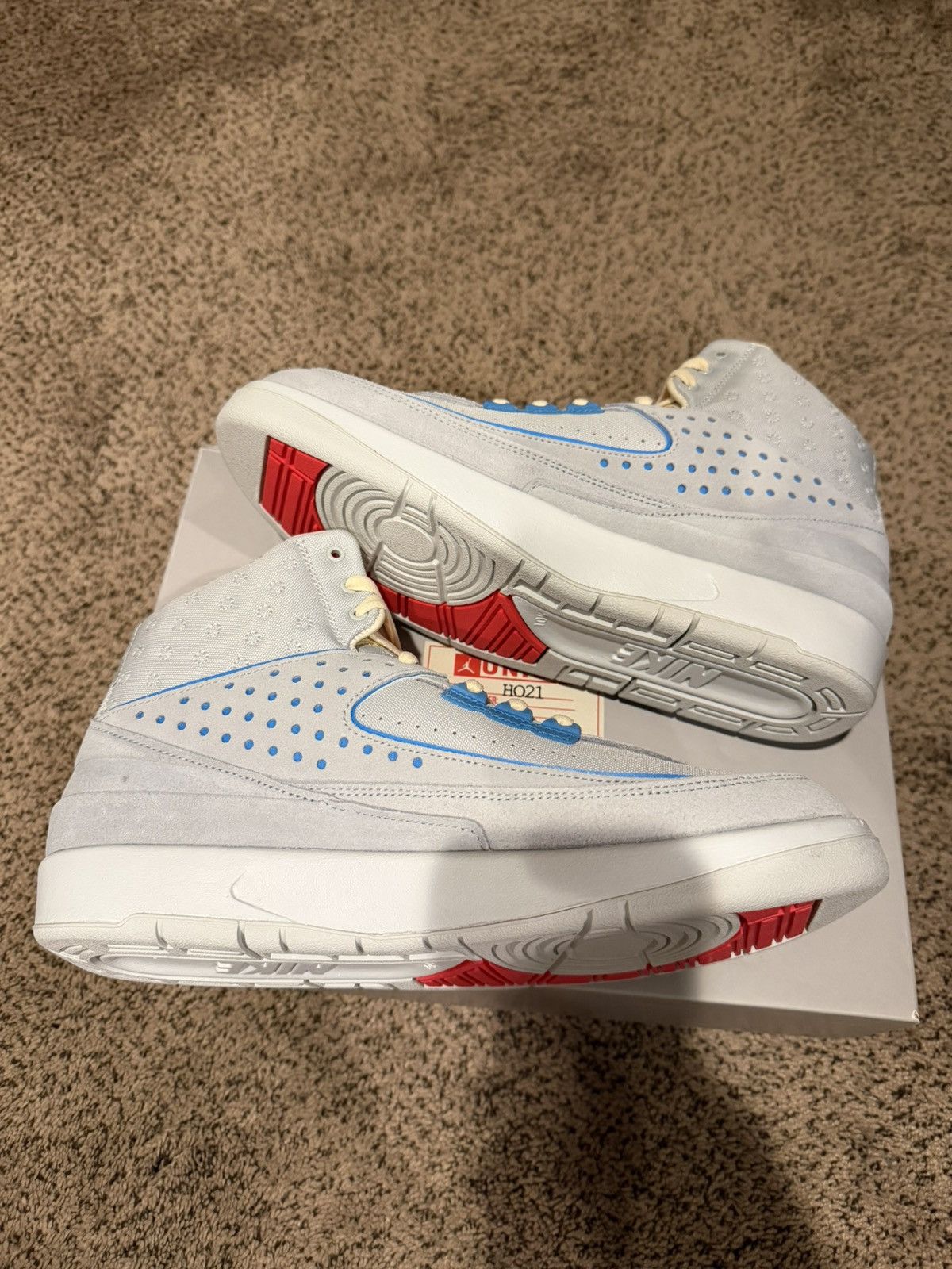 Jordan Brand × Union LA Jordan 2 Union Grey Fog Size US 10.5 / EU 43-44 - 6 Thumbnail