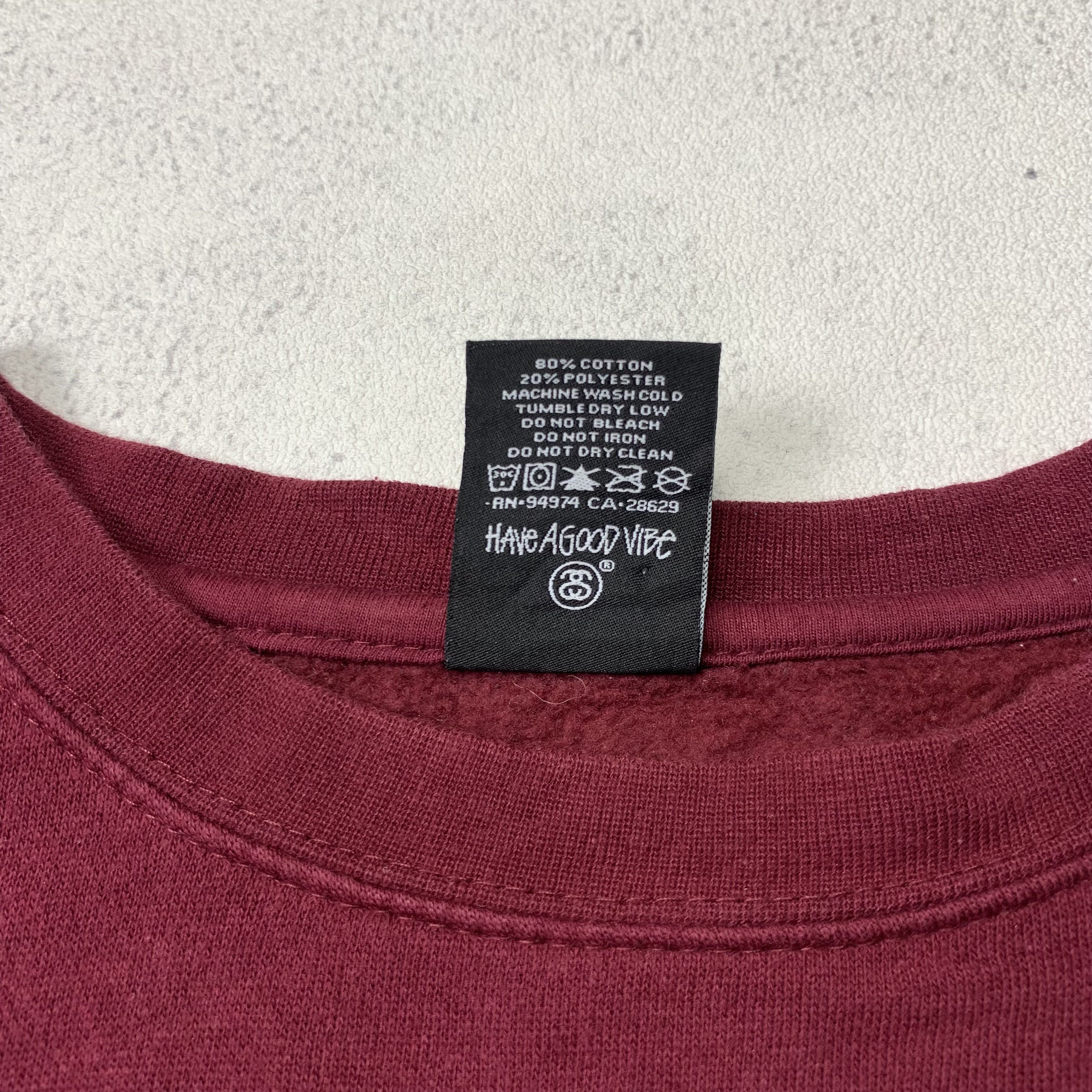 Stussy Stussy Big Logo Sweatshirt Crewneck Size US M / EU 48-50 / 2 - 6 Thumbnail