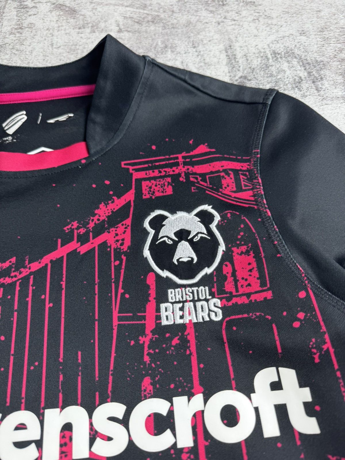 Umbro Bristol Bears 2020 2021 Men’s Small Size European Union Rugby T Shirt Jersey Top Size US S / EU 44-46 / 1 - 9 Thumbnail