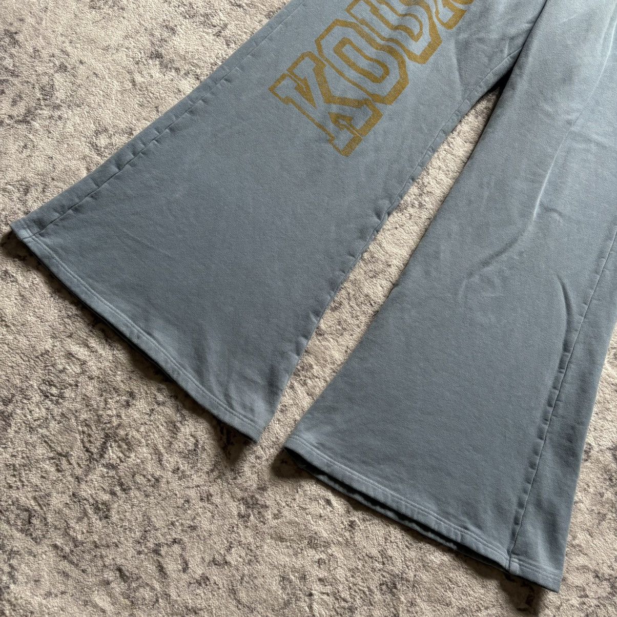 Kapital Kapital Kountry Laundry Flared Baby Blue Sweatpants | Size 3 Size US 32 / EU 48 - 2 Thumbnail