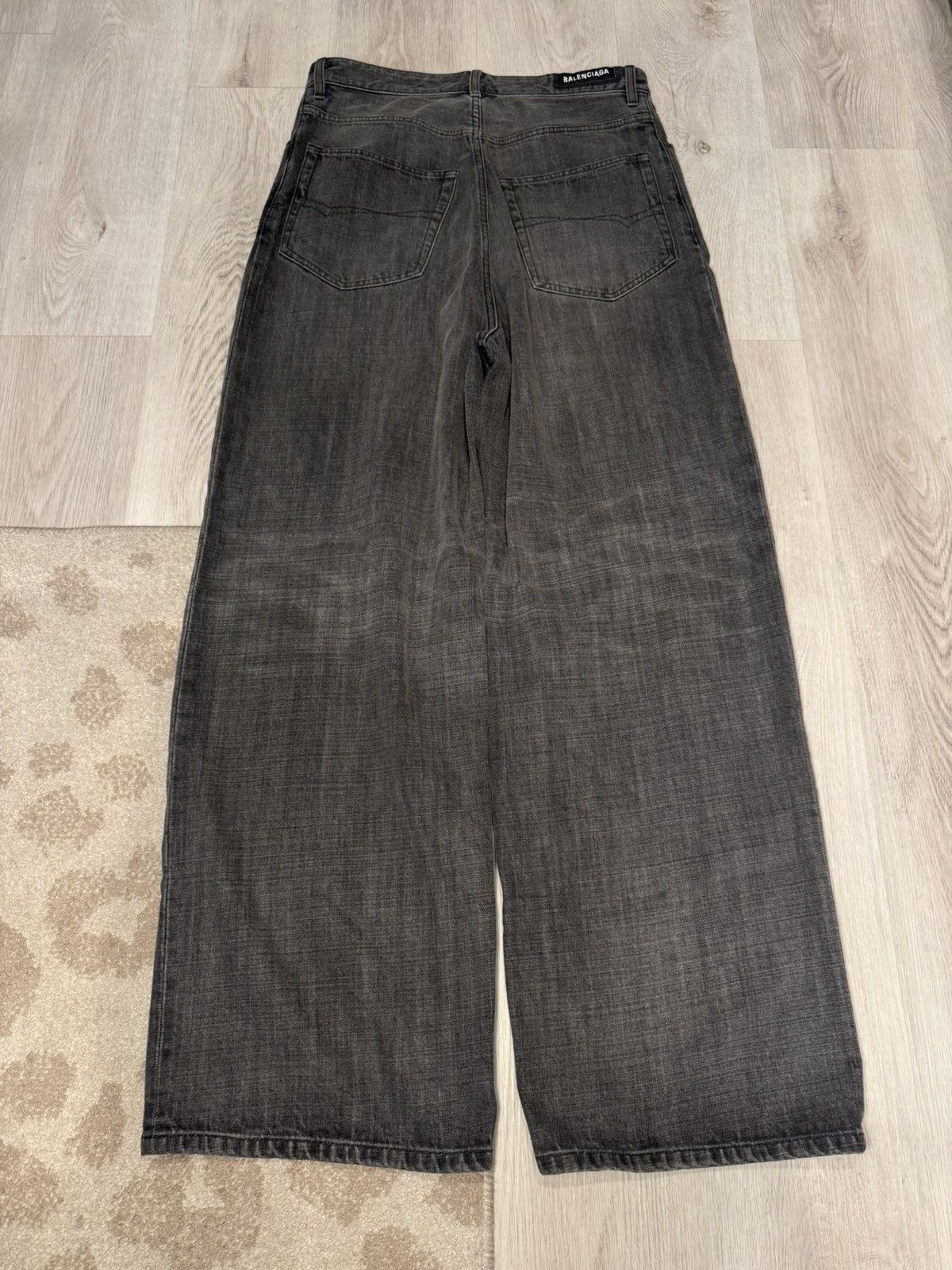 Balenciaga s/s 2023 baggy wide leg denim!! Size US 32 / EU 48 - 4 Thumbnail