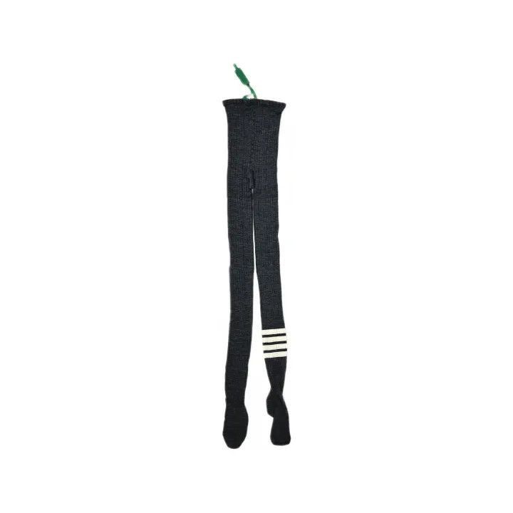Thom Browne Thom Browne Gray Striped Tights for Women -2507 Size M / US 6-8 / IT 42-44 - 7 Thumbnail