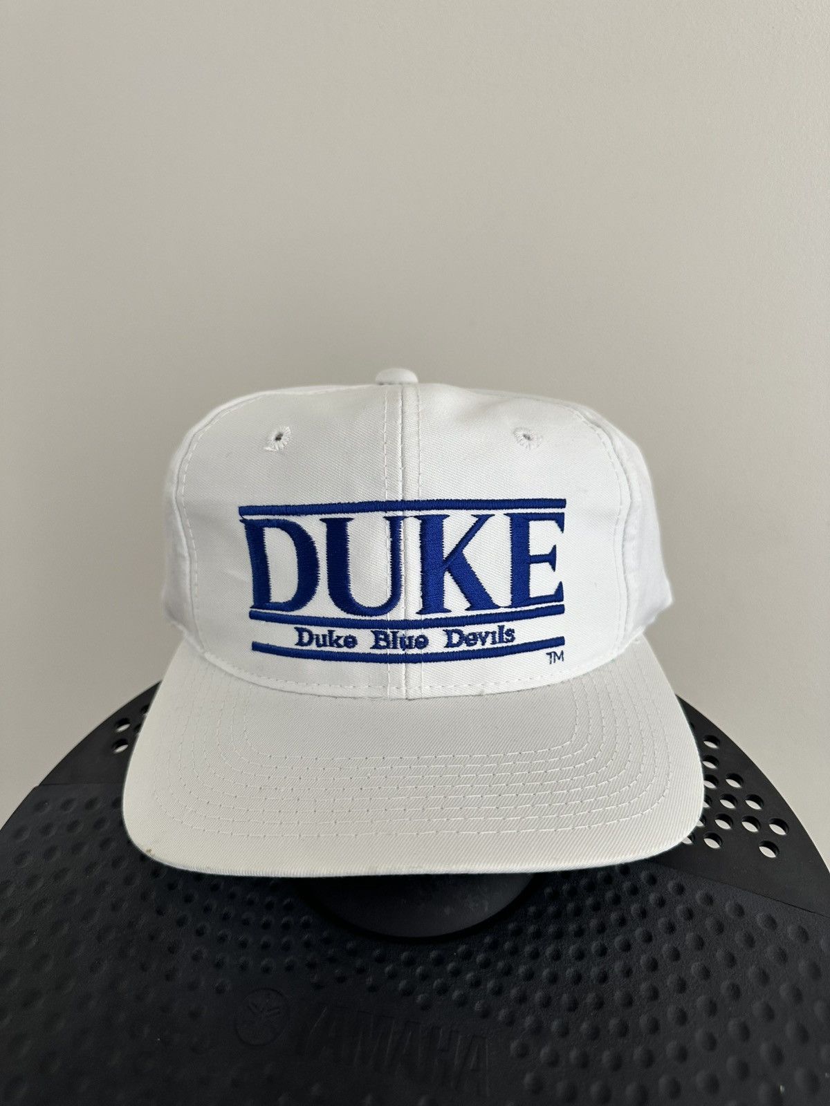Vintage Vintage 90s NCAA Duke Blue Devils Snapback The Game SplitBar Size ONE SIZE - 1 Thumbnail
