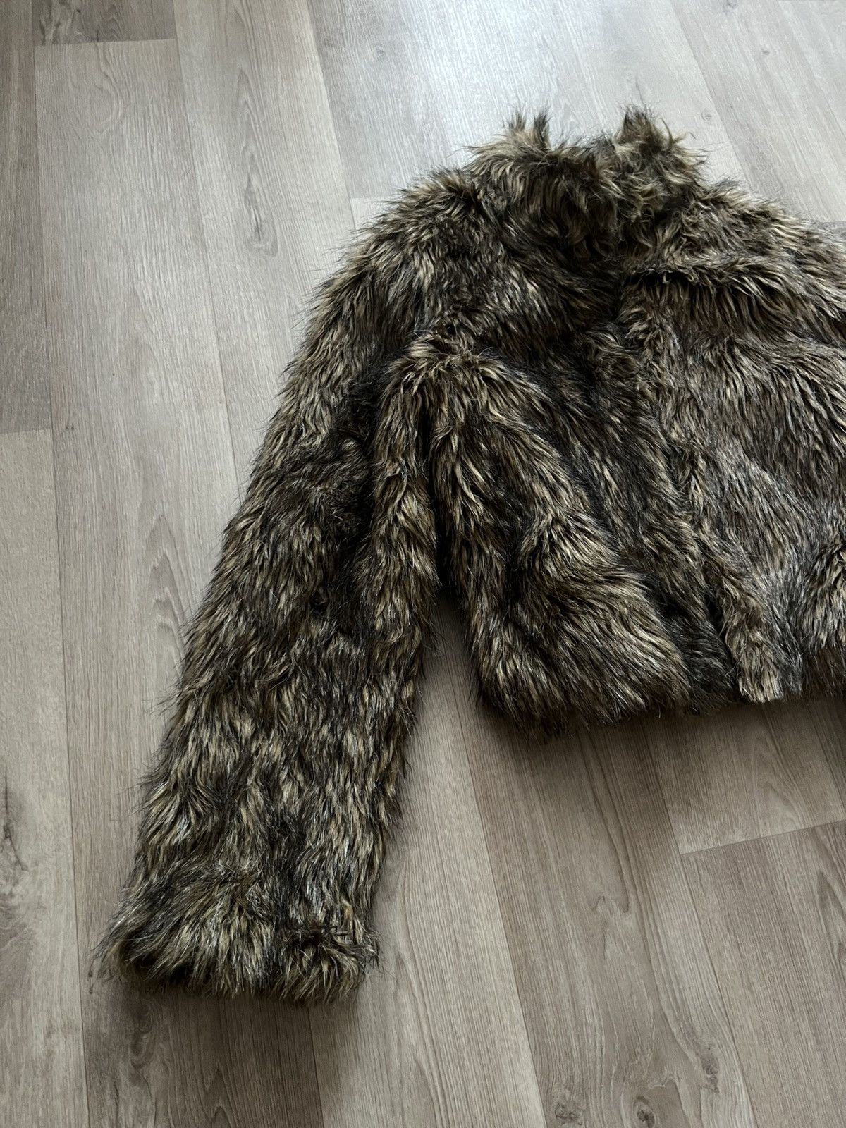 If Six Was Nine Hysteric Glamour Style Y2K Faux Fur If Six Was Nine Jacket Size M / US 6-8 / IT 42-44 - 2 Thumbnail