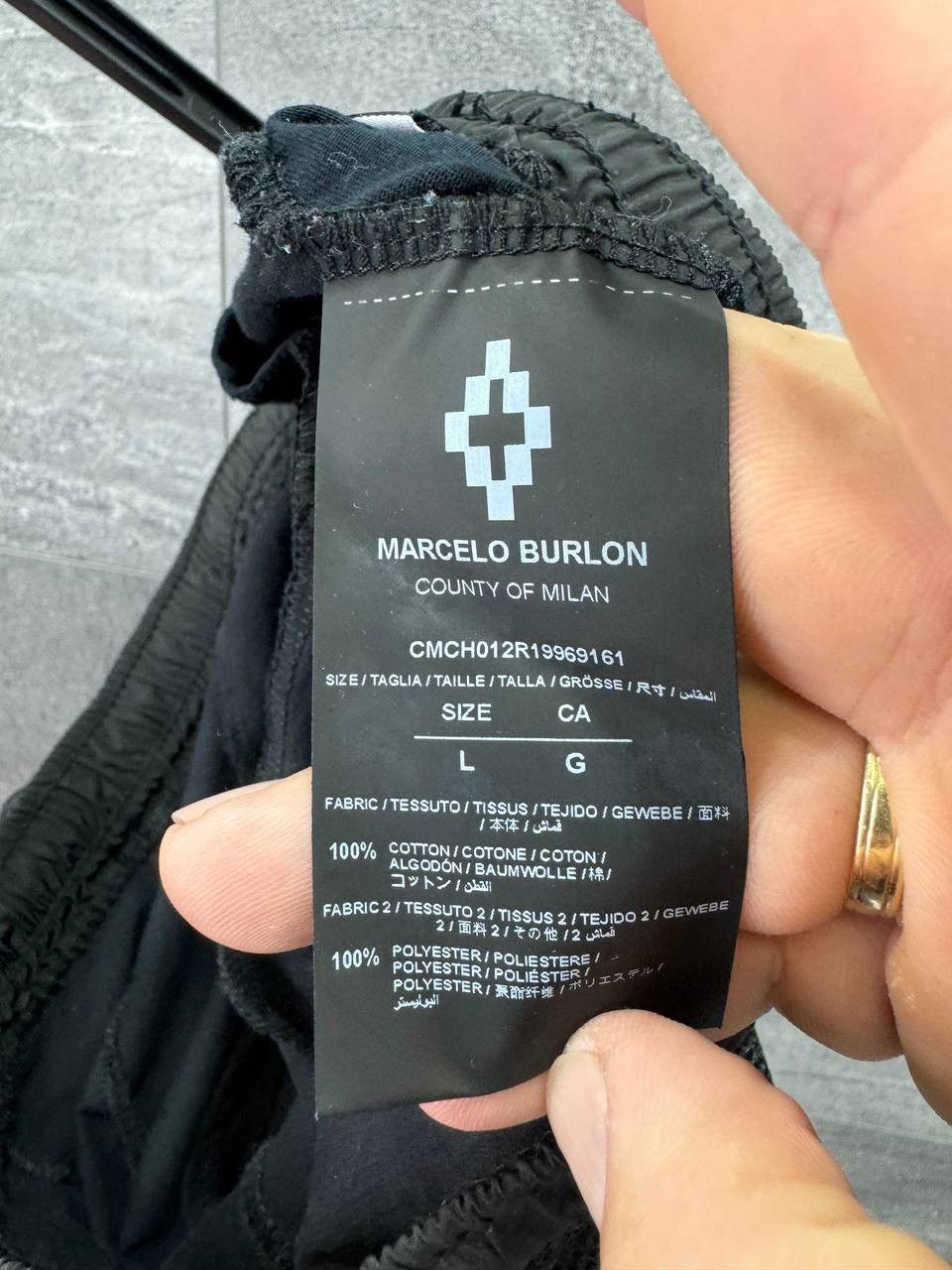 Marcelo Burlon Marcelo Burlon Mens Joggers Tapered Mesh Side Tape Jogging Size US 34 / EU 50 - 14 Thumbnail