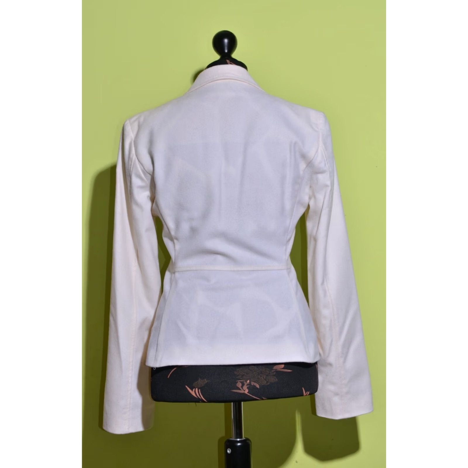 Valentino Valentino Blazer Jacket Ivory Wool/Cashmere 46 Women's XS-Plus? Size L / US 10 / IT 46 - 3 Thumbnail