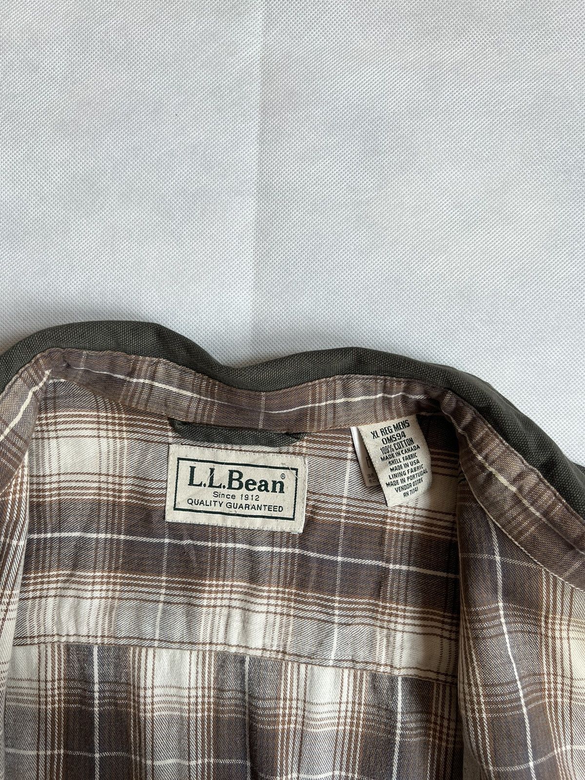 L.L. Bean Vintage L.L. Bean Sun Faded Flannel Lined Button Up Shirt Size US XL / EU 56 / 4 - 10 Thumbnail