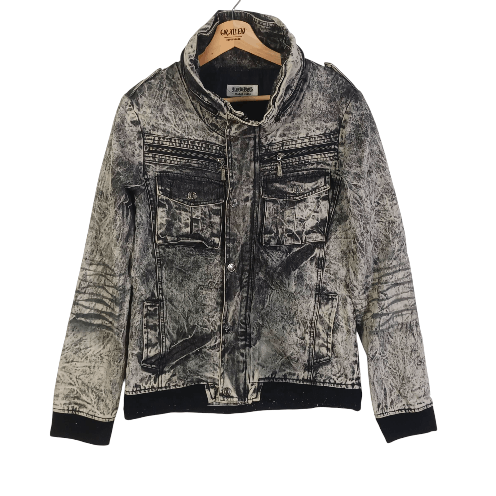 LOWBOX LOWBOX Acid Wash Tactical Pocket ifisixwasnine lgb style Size US M / EU 48-50 / 2 - 1 Thumbnail