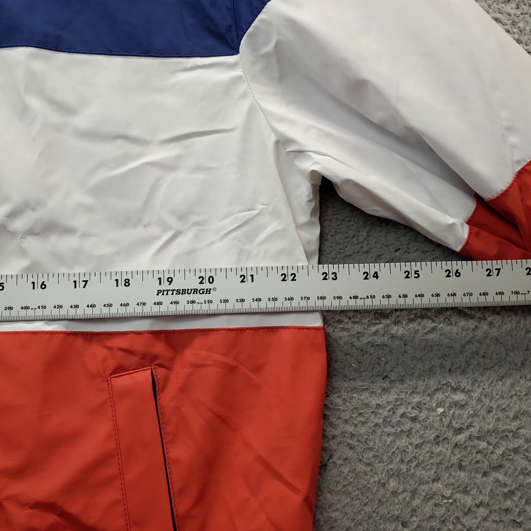 Club Room Club Room Rain Hoodie Mens L Multicolor Colorblock Thermal Lined Zip Hoodie Size US L / EU 52-54 / 3 - 4 Thumbnail