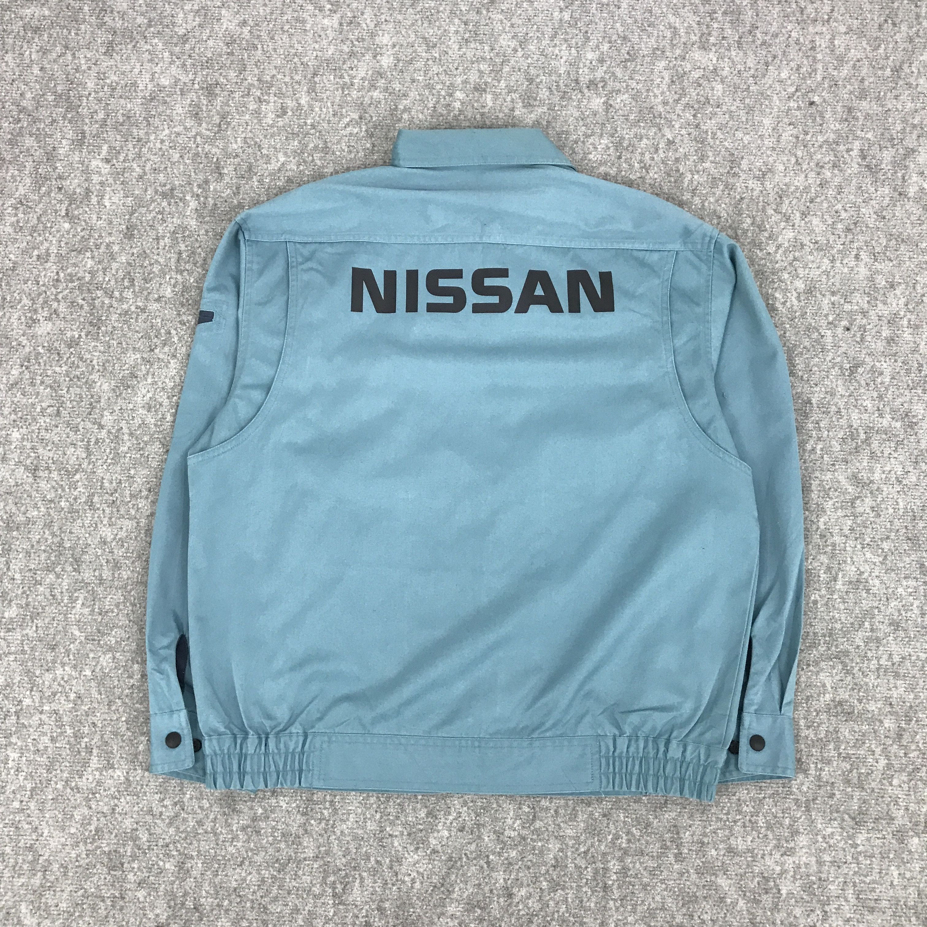 Gear for Sports × Japanese Brand VTG NISSAN RACING KAWASHIMA WORK UNIFORM JACKET Size US L / EU 52-54 / 3 - 1 Thumbnail