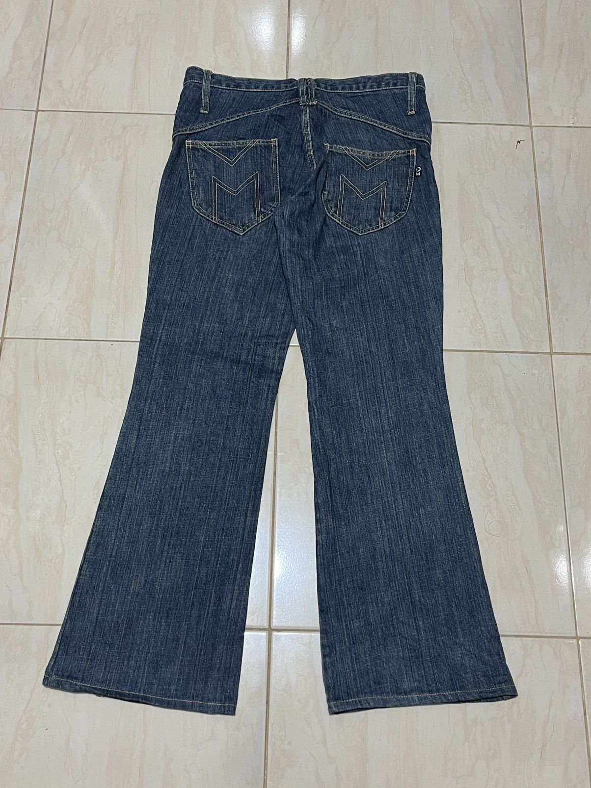 Japanese Brand Flare Jeans Morgan Homme De toi Size US 30 / EU 46 - 8 Thumbnail