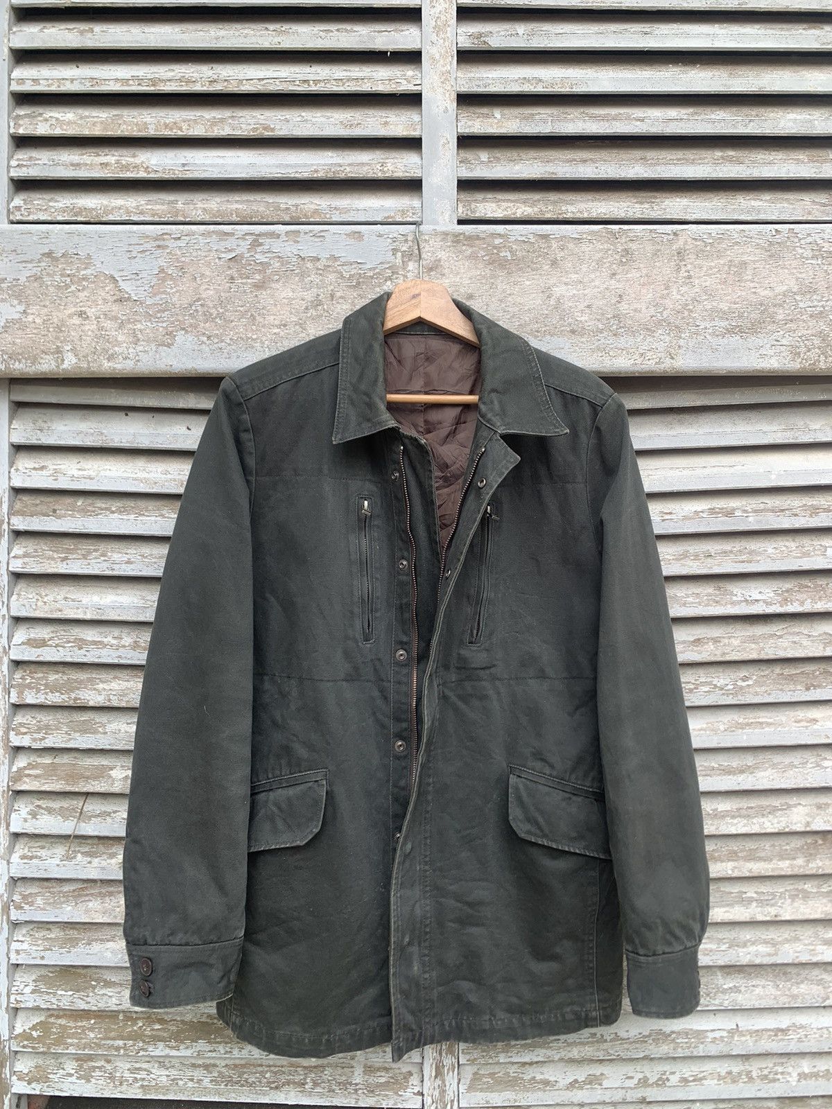 Takeo Kikuchi 👹Vintage Sun Faded Takeo Kikuchi Utility Jacket Size US M / EU 48-50 / 2 - 1 Thumbnail
