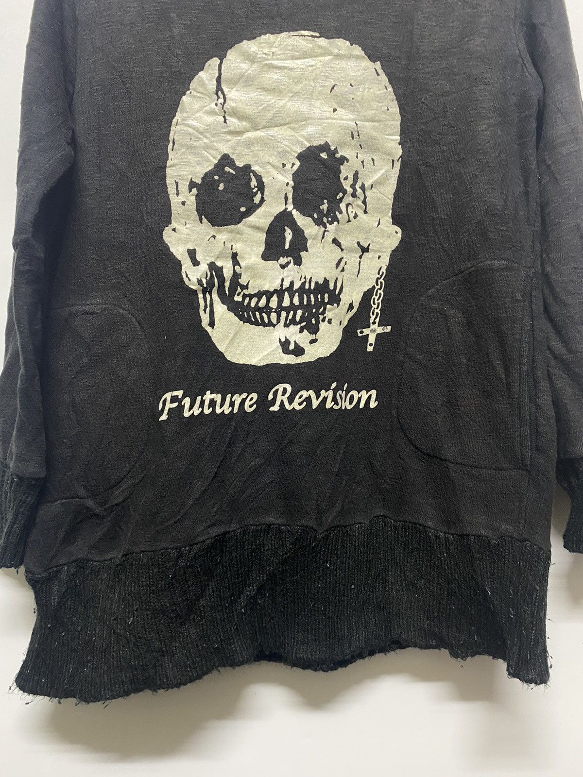 If Six Was Nine × Japanese Brand Listen Heartbeat Skull Punk Unbalanced Homosexualit Knitwear Size M / US 6-8 / IT 42-44 - 9 Thumbnail