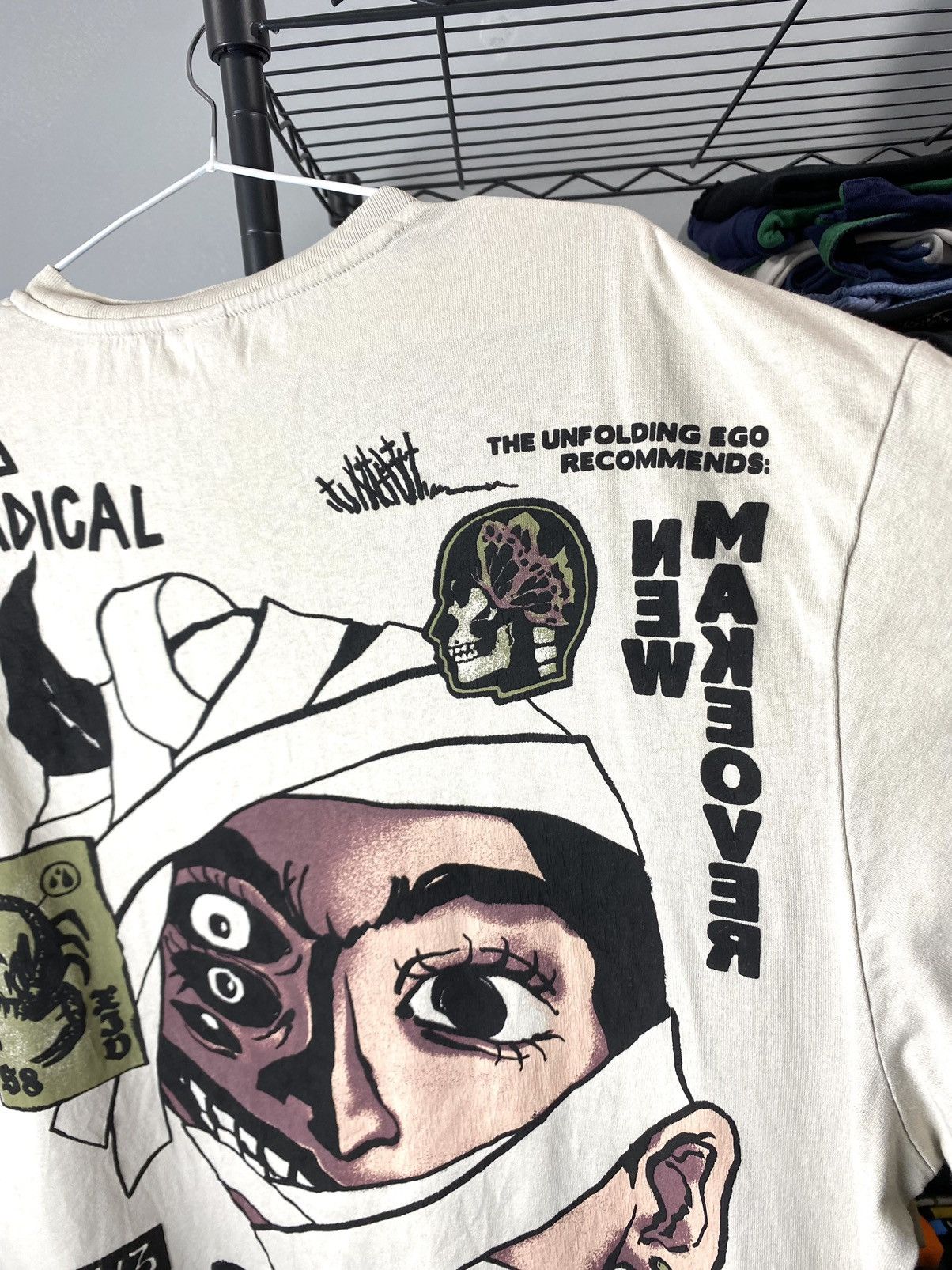 Band Tees × Japanese Brand Vintage Apocalypse Abstract Print Art TShirt Psychedelic LSD Size US L / EU 52-54 / 3 - 8 Thumbnail