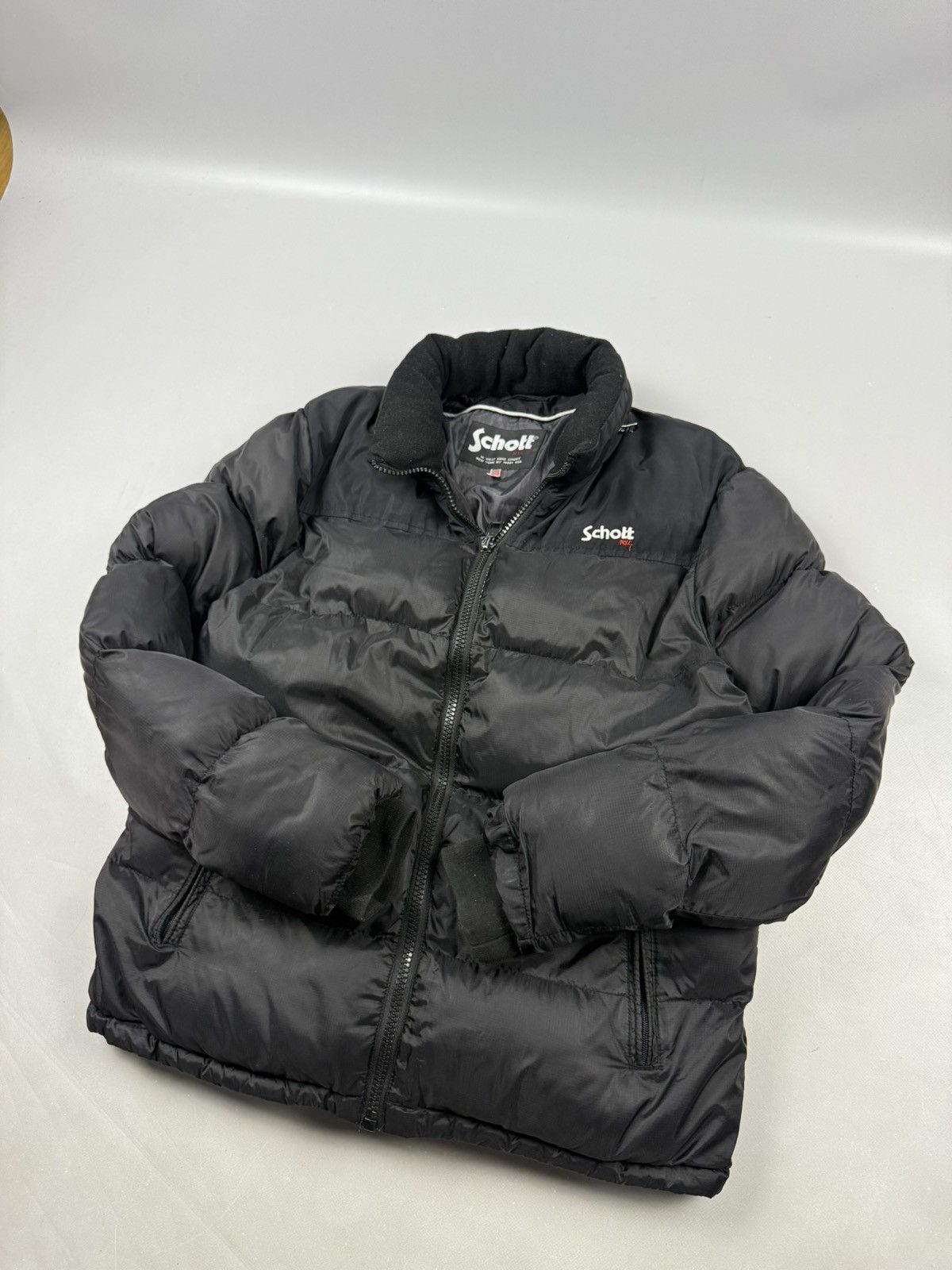 Schott Schott puffer black size L mens Size US L / EU 52-54 / 3 - 3 Thumbnail