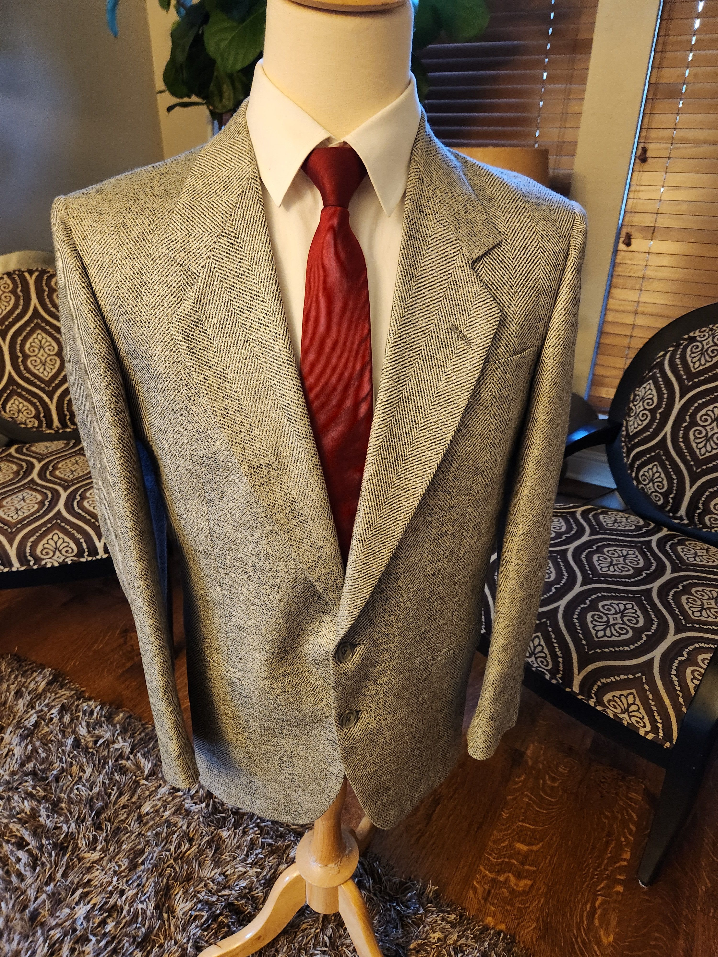 Other NWOT Vintage 80's Nino Cerruti Rue Royal Blazer Size 40R - 1 Thumbnail