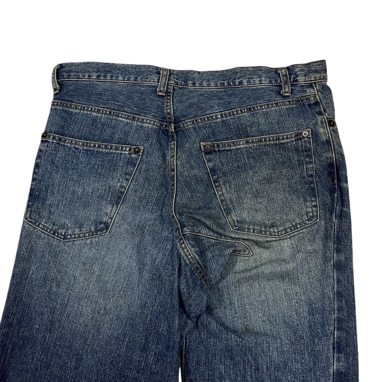 Designer × Japanese Brand × Maison MIHARA YASUHIRO Mihara yasuhiro jeans non selvedge Size US 34 / EU 50 - 9 Thumbnail