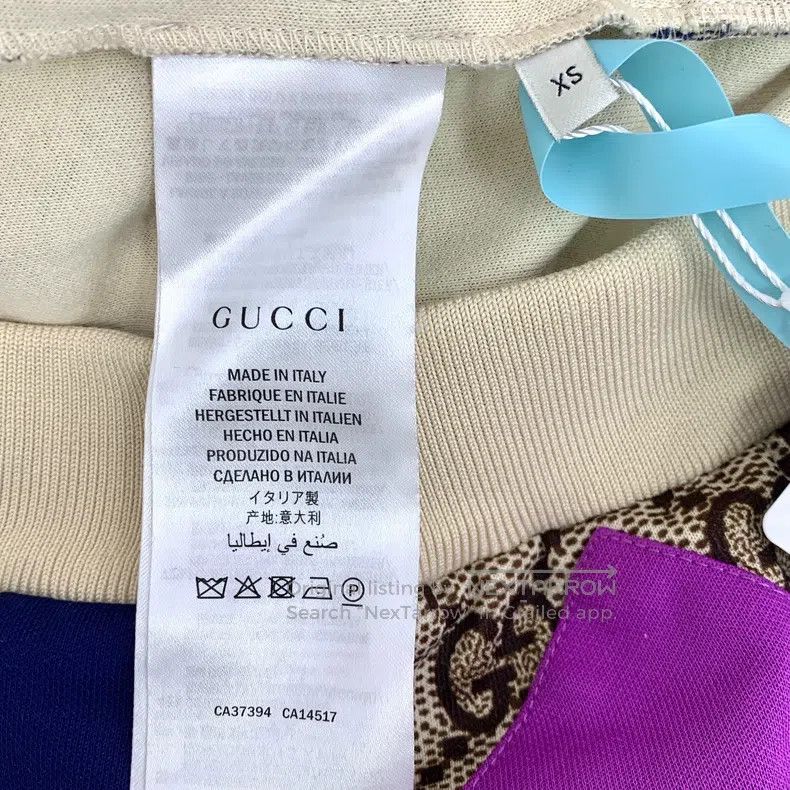 Gucci Gucci Colour block striped logo jacquard stitching stand-u Size XS / US 0-2 / IT 36-38 - 6 Thumbnail