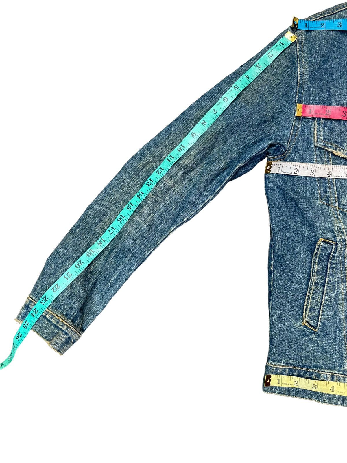 Other Japanesse Brand Denim Distresed Jacket Size US M / EU 48-50 / 2 - 10 Thumbnail