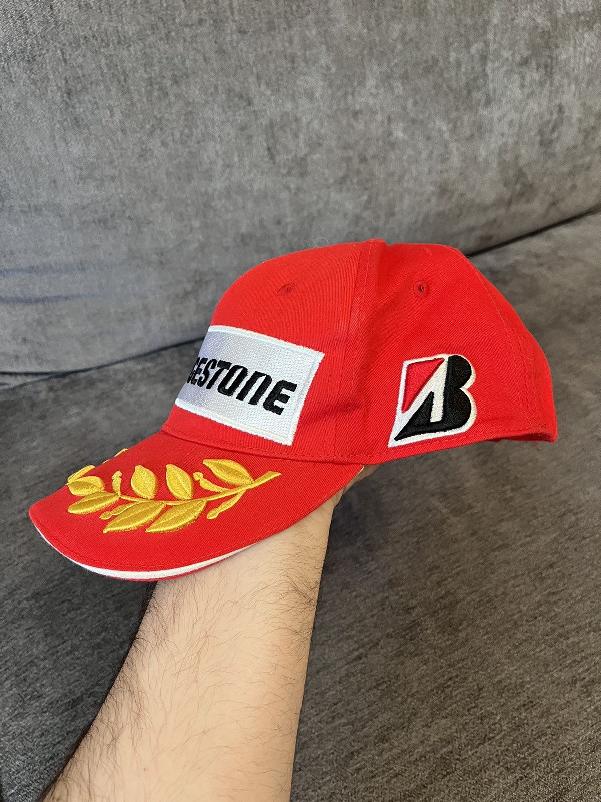 Formula 1 Bridgestone Racing Hat Size ONE SIZE - 3 Thumbnail