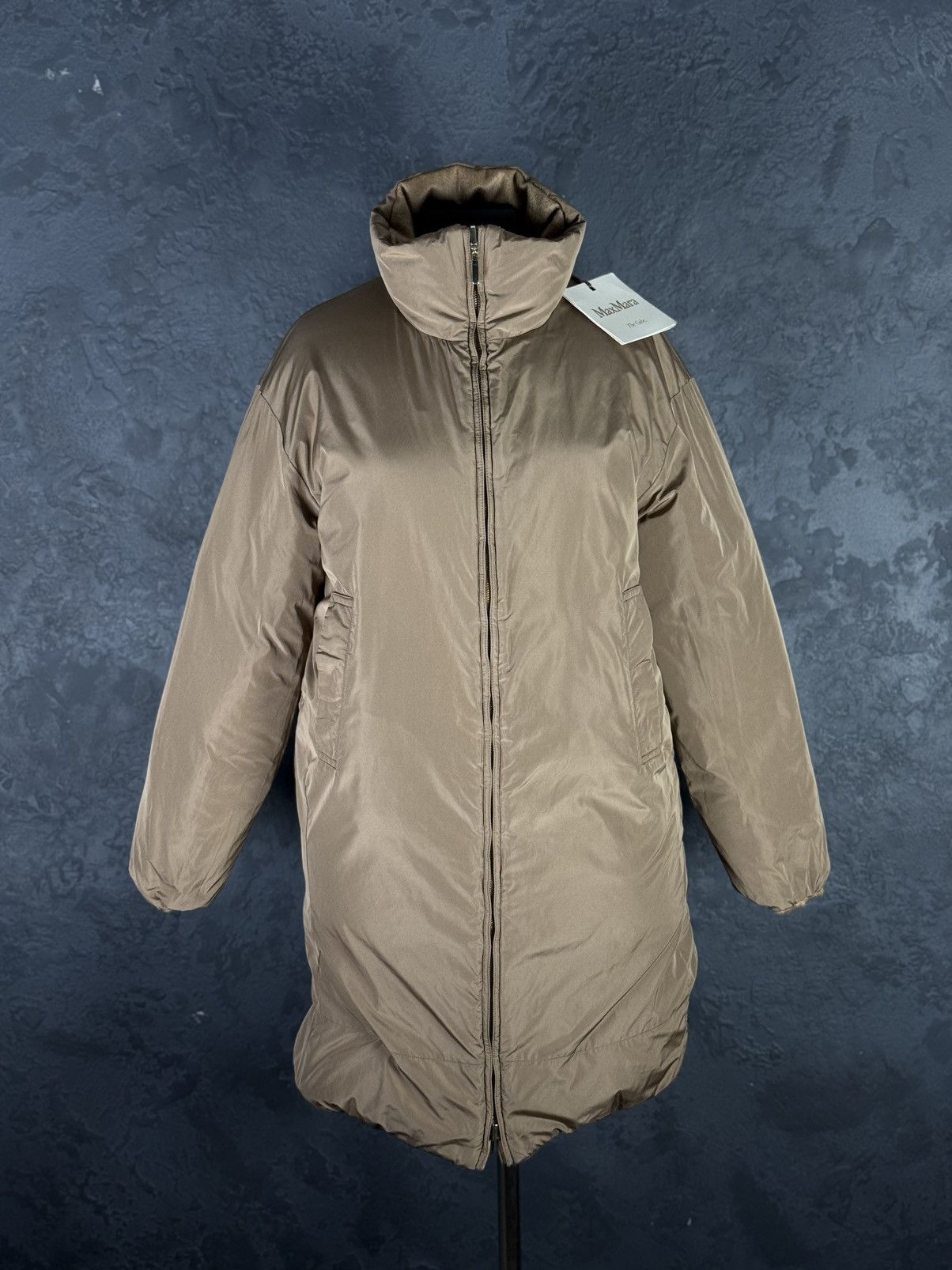 Max Mara RRP 998 € Max Mara The Cube Camel Reversible Down Jacket Size M / US 6-8 / IT 42-44 - 9 Thumbnail