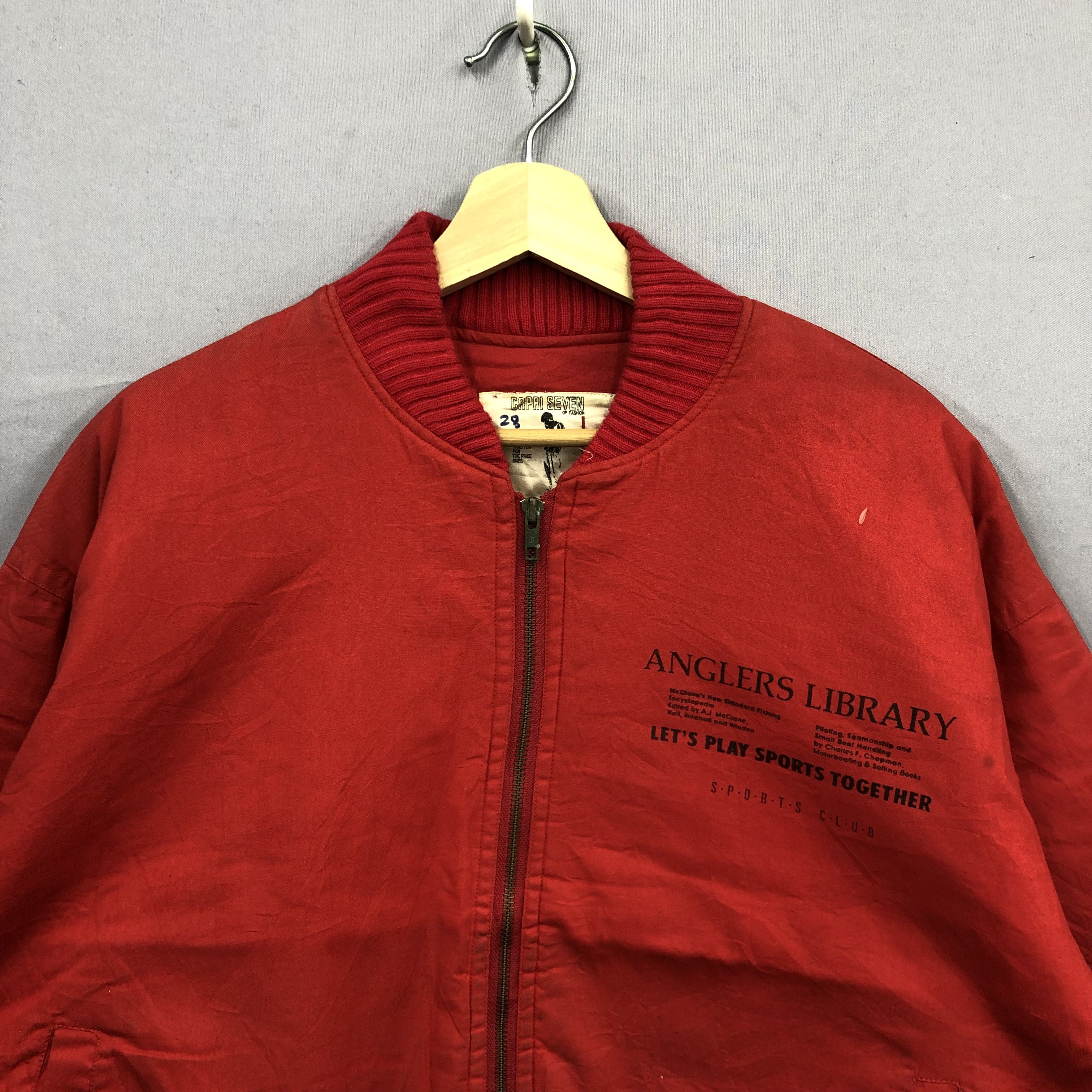 Vintage Vintage 80s Capri Seven Varsity Baseball Letterman Jacket Size US XL / EU 56 / 4 - 4 Thumbnail
