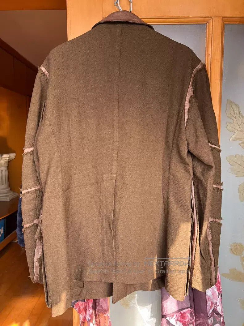 Yohji Yamamoto Yohji Yamamoto 03 aw kangaroo patchwork hunting jacket Size US M / EU 48-50 / 2 - 2 Thumbnail
