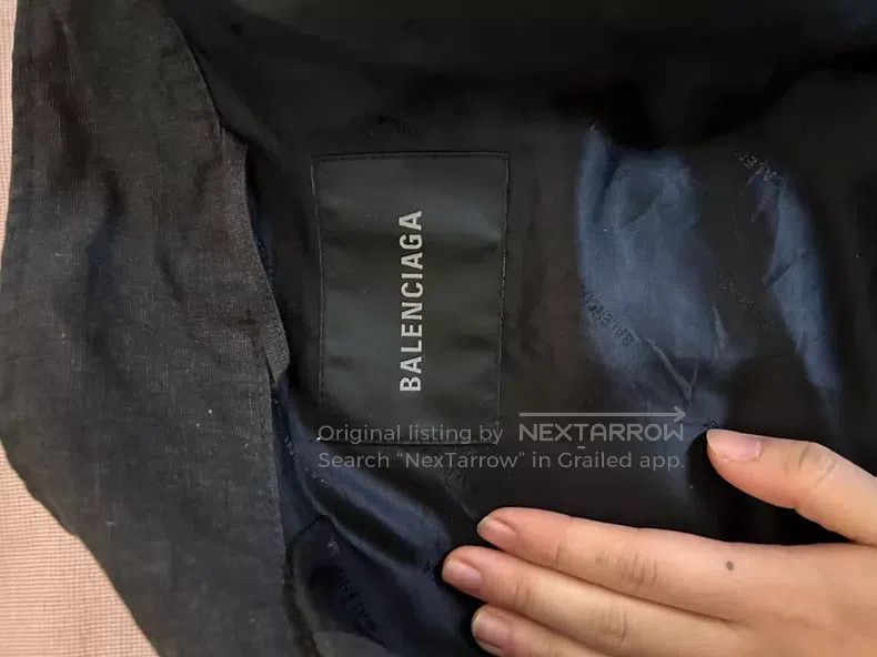 Balenciaga Balenciaga Shoulder Padded Zip-Up Blazer Size XS / US 0-2 / IT 36-38 - 2 Thumbnail