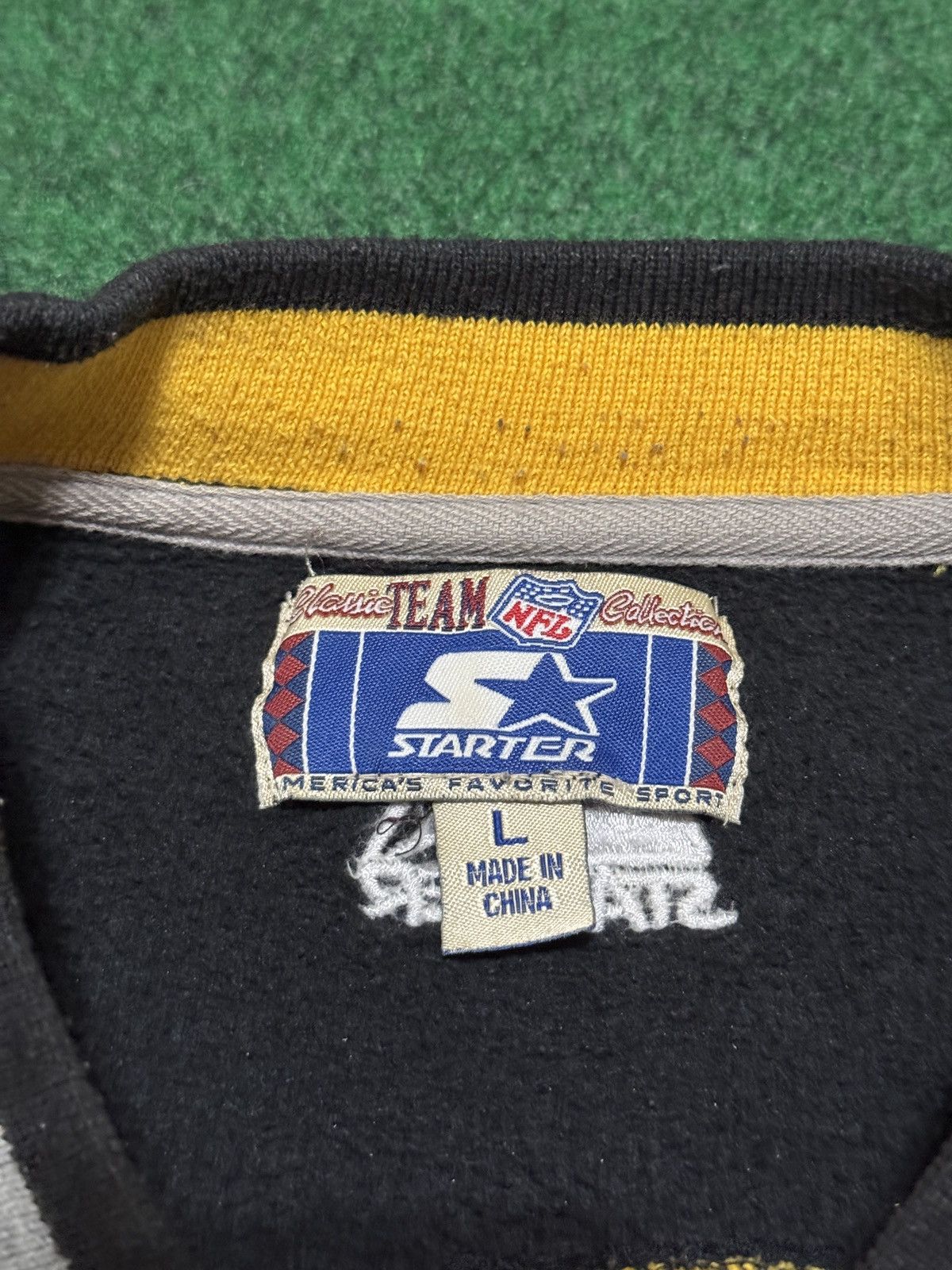 Starter Pittsburgh Steelers Starter Vintage 90s XL 25x29 Sweatshirt Size US XL / EU 56 / 4 - 3 Thumbnail