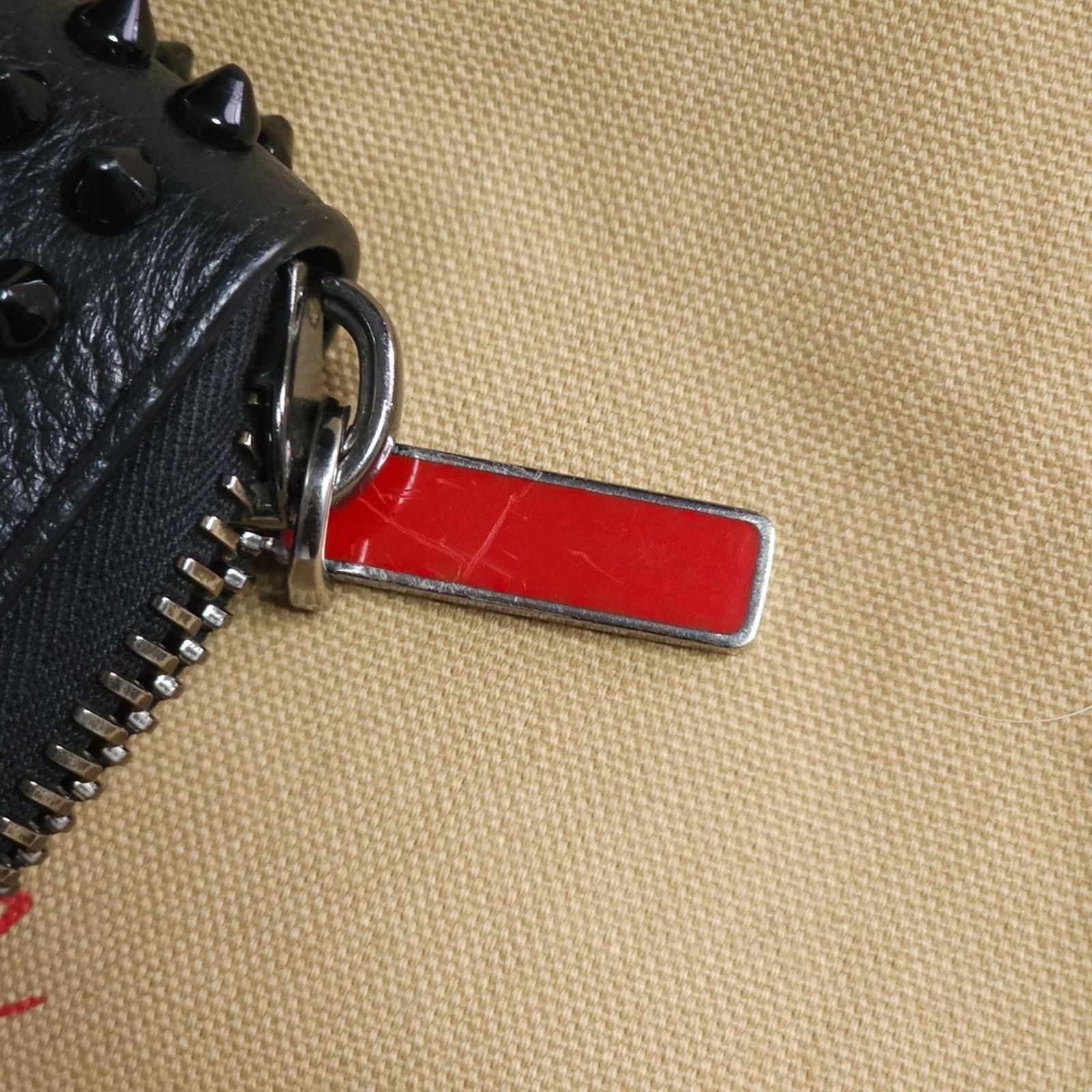 Christian Louboutin *Authentic*Christian Louboutin Panettone Calf Leather Wallet Size ONE SIZE - 11 Thumbnail
