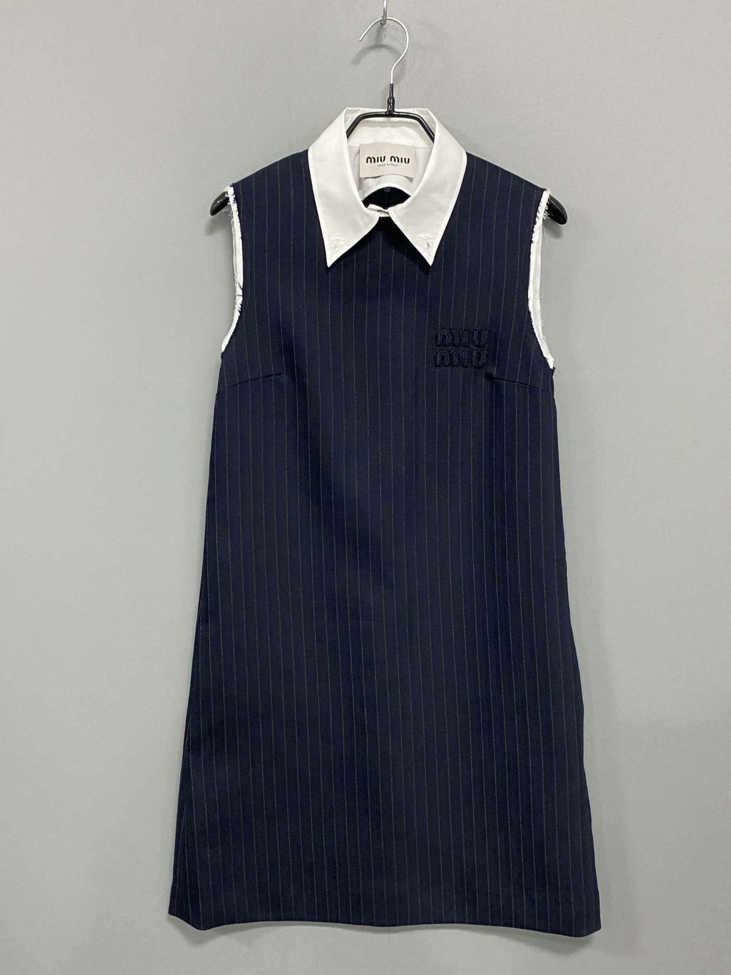 Miu Miu Miu Miu Striped Dress it_36 Women Size XS / US 0-2 / IT 36-38 - 1 Thumbnail