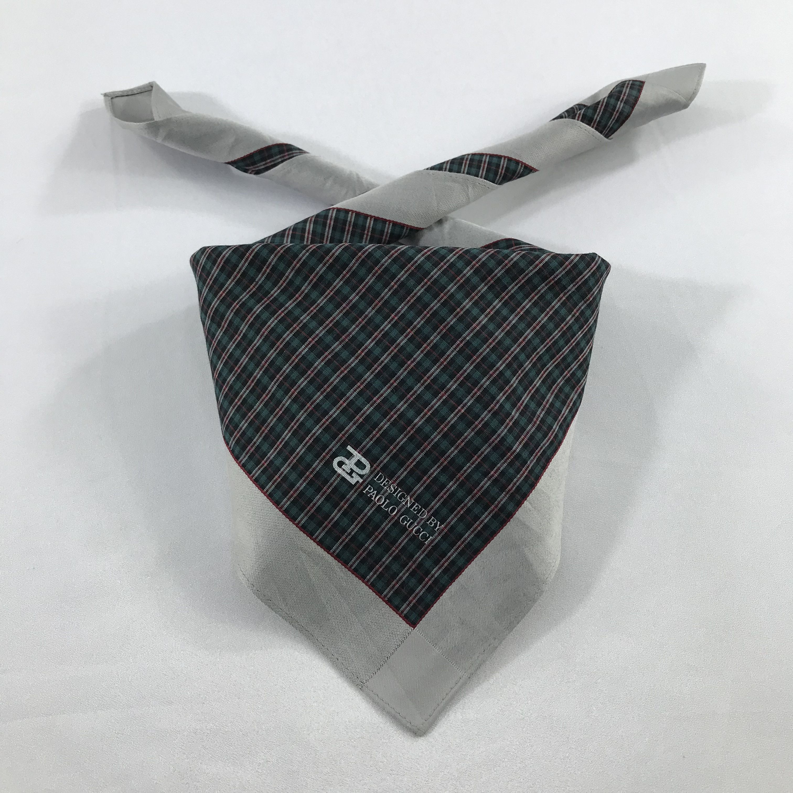 Paolo Gucci × Vintage Paolo Gucci Bandana / Handkerchief / Neckerchief - S2478 Size ONE SIZE - 3 Thumbnail
