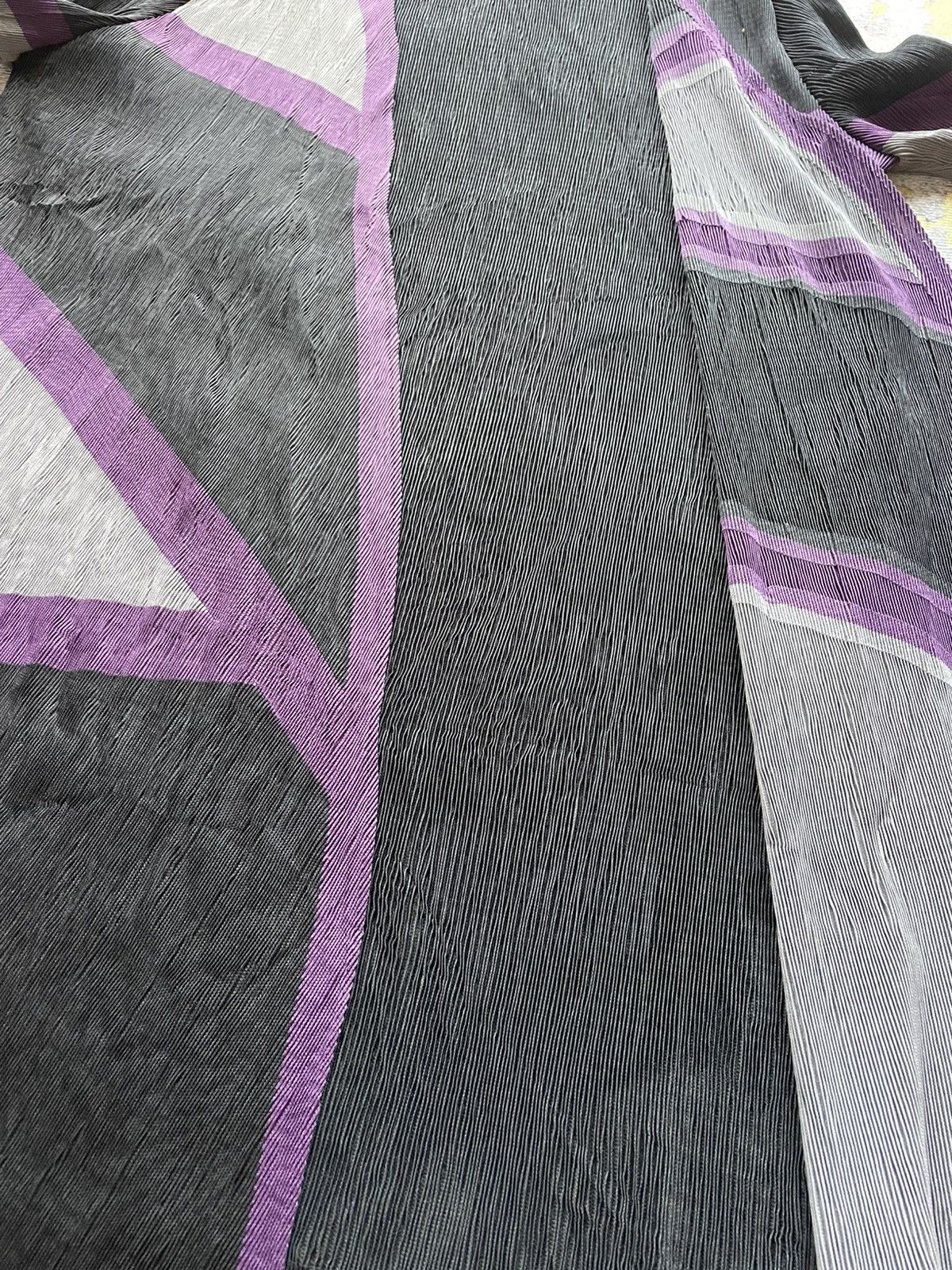 Pleats Please Issey Miyake T-PLEATS Inspired Pleats Please Geometric Long Cardigan Size L / US 10 / IT 46 - 4 Thumbnail