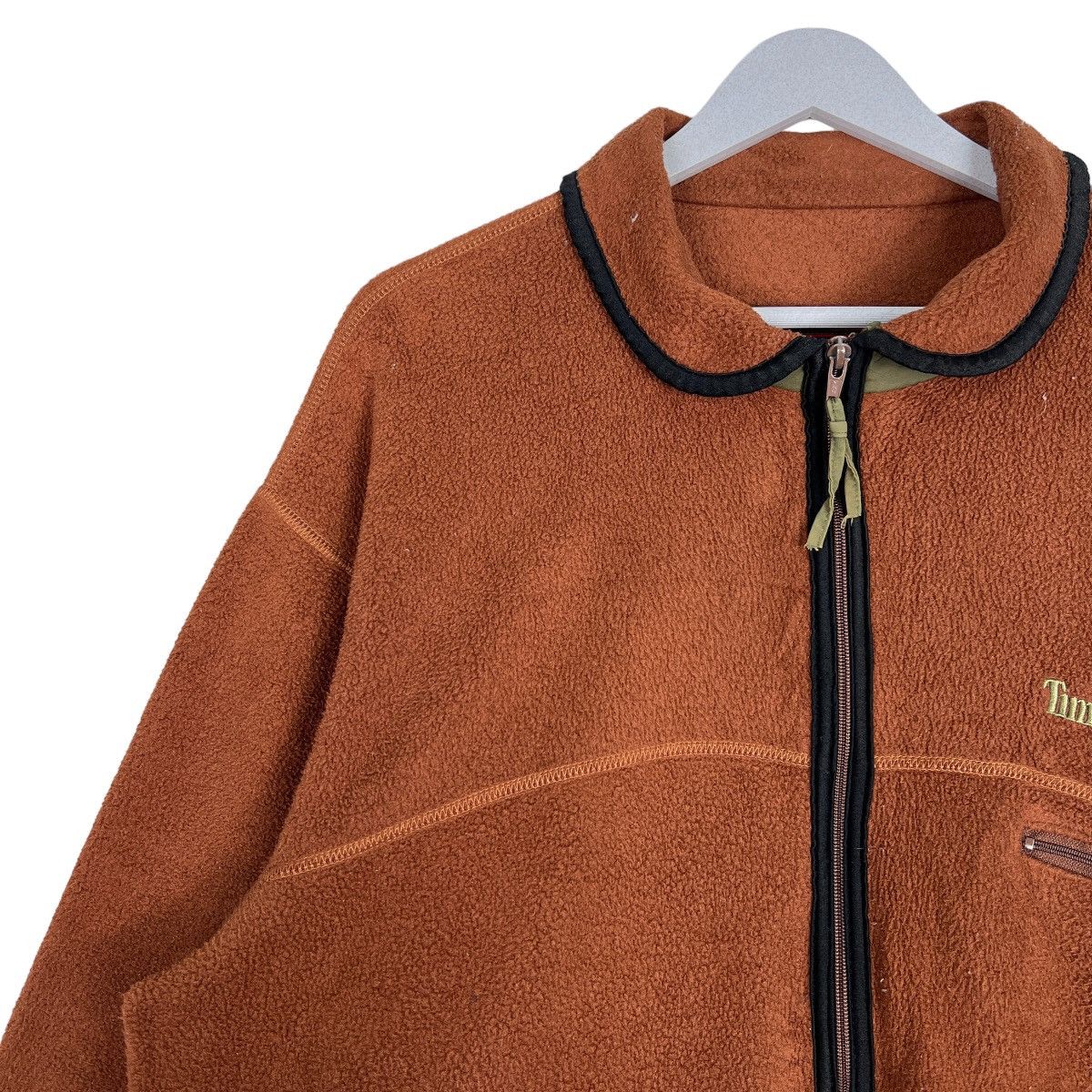 Timberland 🔥 90s VINTAGE TIMBERLAND FLEECE MADE IN USA Size US M / EU 48-50 / 2 - 7 Thumbnail
