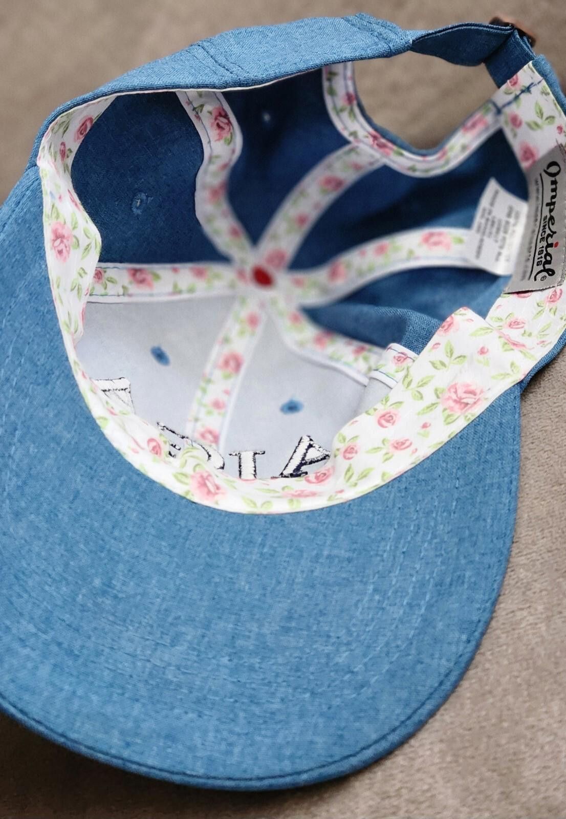 TaylorMade AJGA TaylorMade Golf Snap Adjustable Hat Cap Women Blue FL Size ONE SIZE - 5 Thumbnail