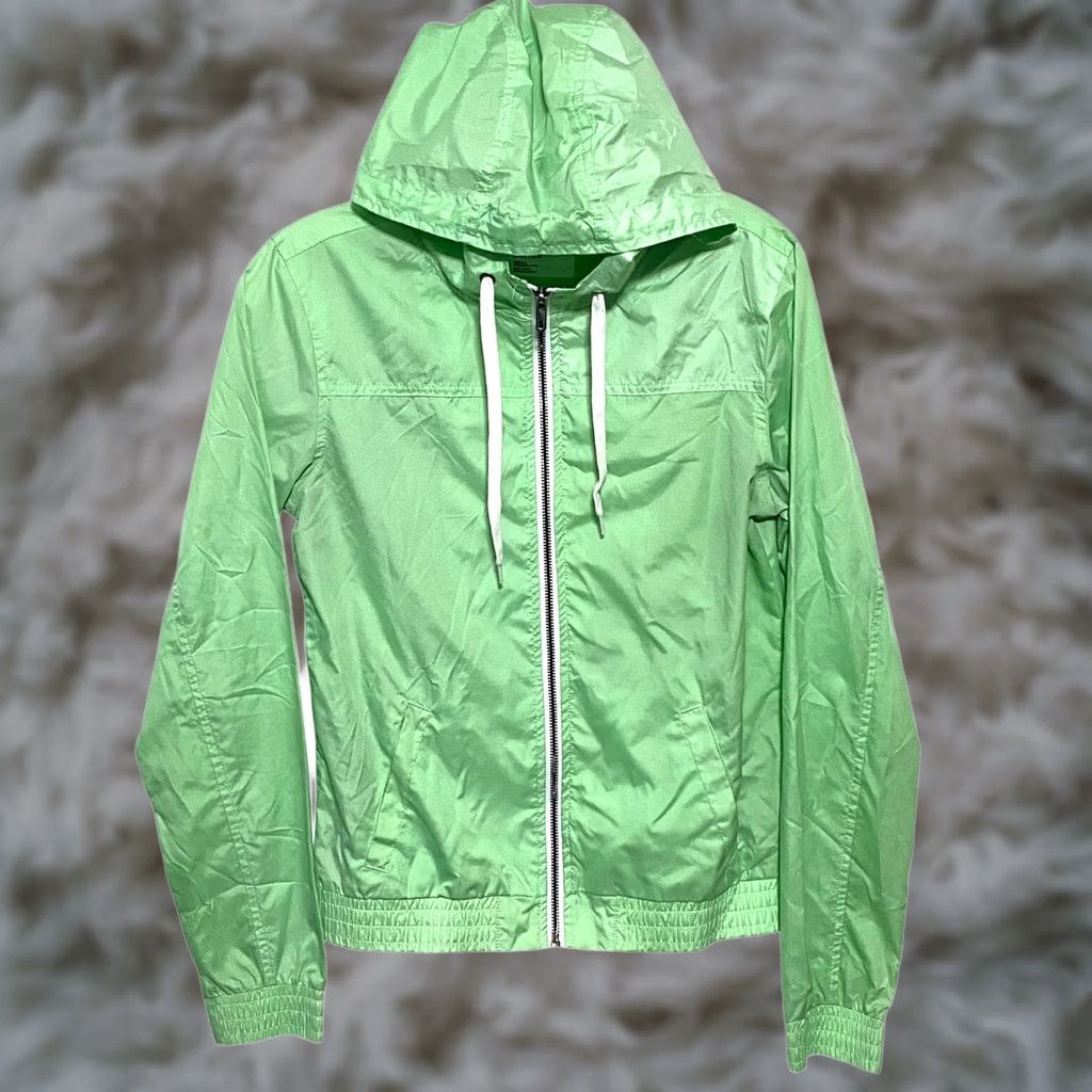 Vintage VINTAGE Zine Lightweight Full Zip Hooded Weatherproof Jacket Womens S Outdoor Utility Size S / US 4 / IT 40 - 1 Thumbnail