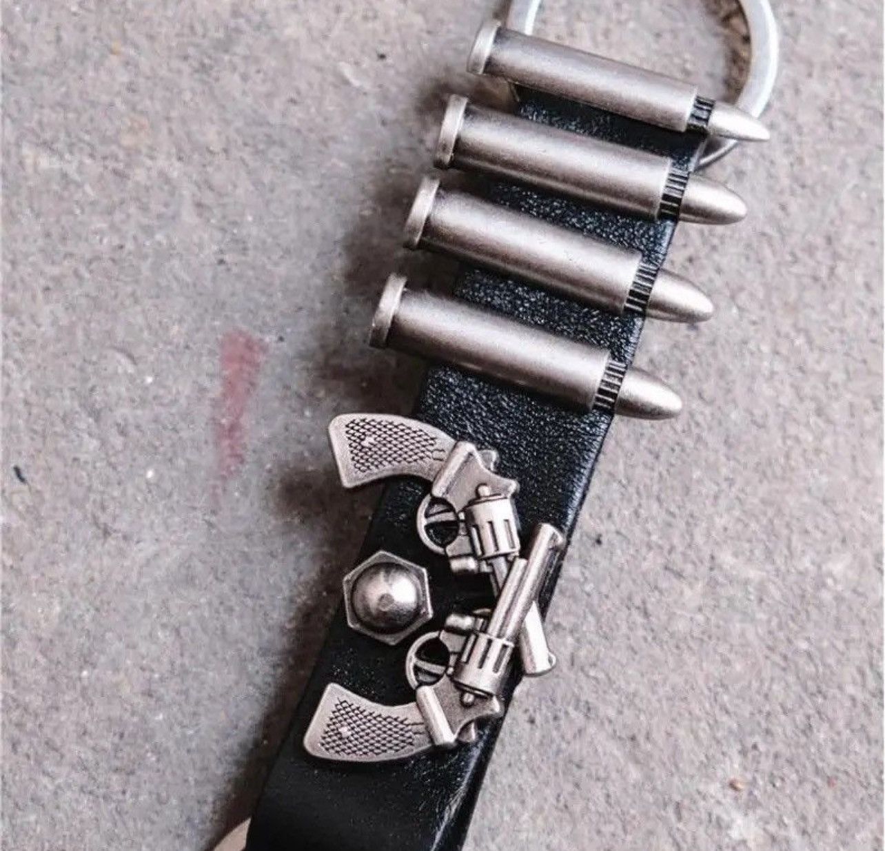 Jewelry Metal Pistol bullet Wallet Belt Chain Trousers Size ONE SIZE - 4 Thumbnail