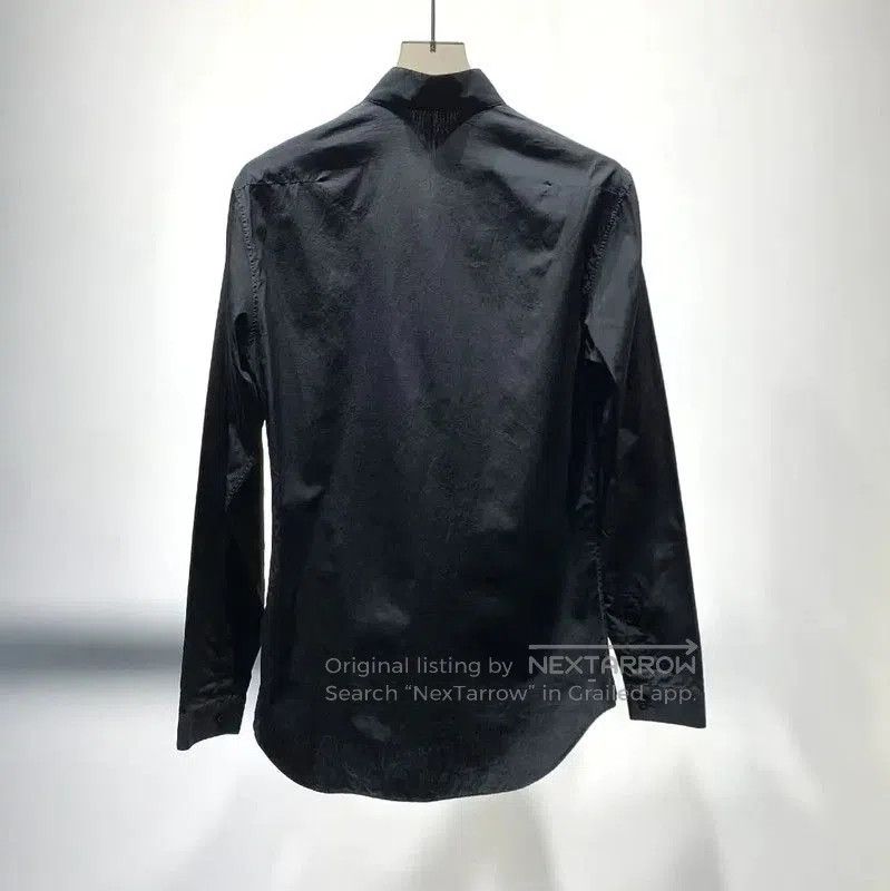Dior Dior Black Cotton Long Sleeve Shirt . Size US M / EU 48-50 / 2 - 7 Thumbnail