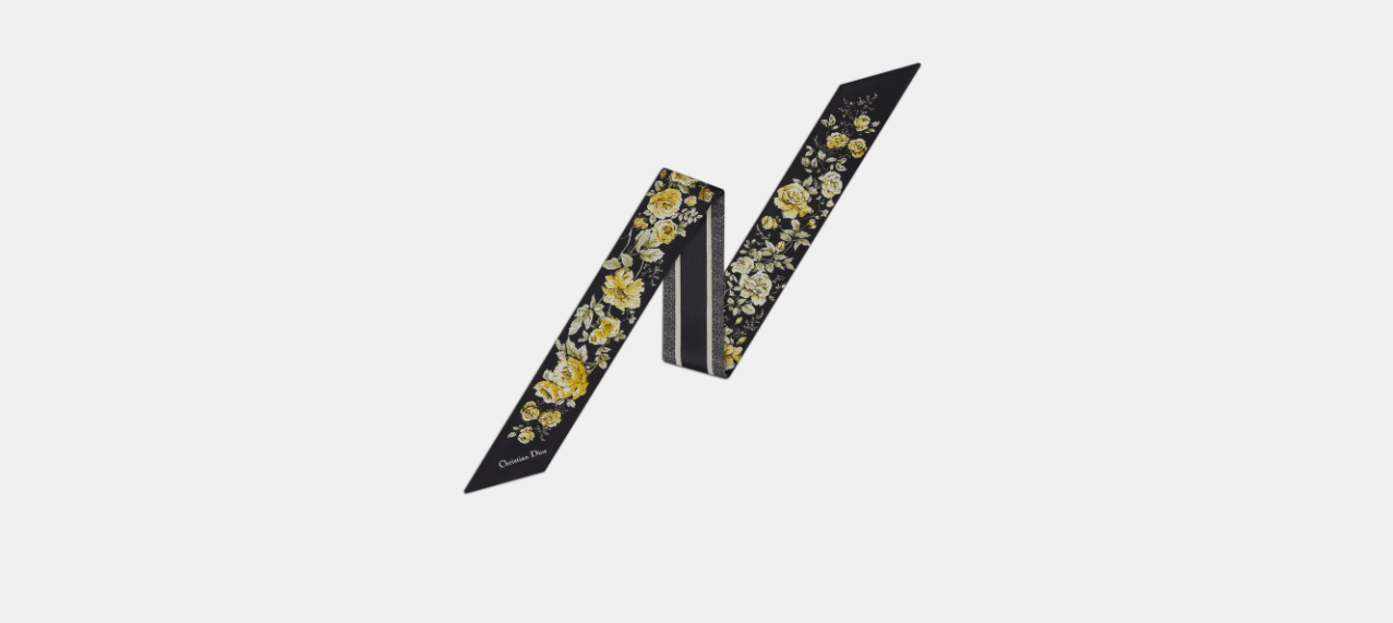 image of O1W1Db10424 Size: Os Dior Mitzah Scarf In Multicolor, Women's