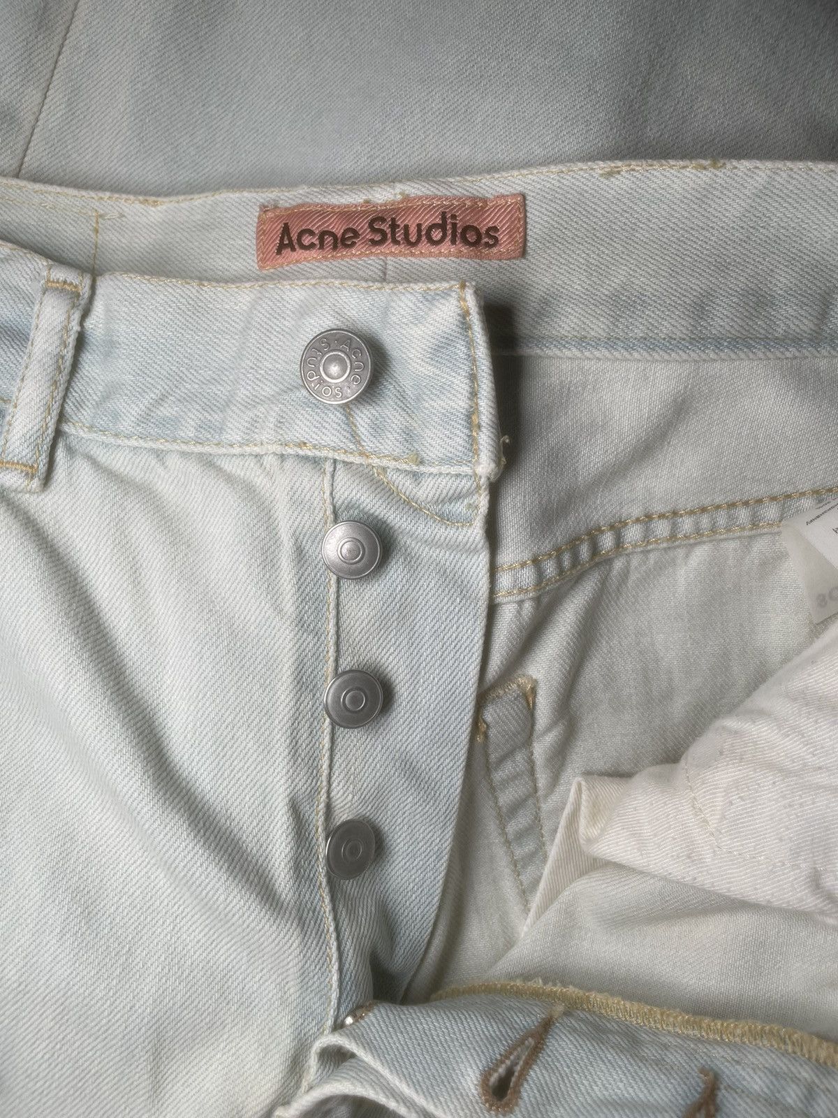 Acne Studios Acne Studios 2021F Sunbleed Jeans Size 30" / US 8 / IT 44 - 10 Thumbnail