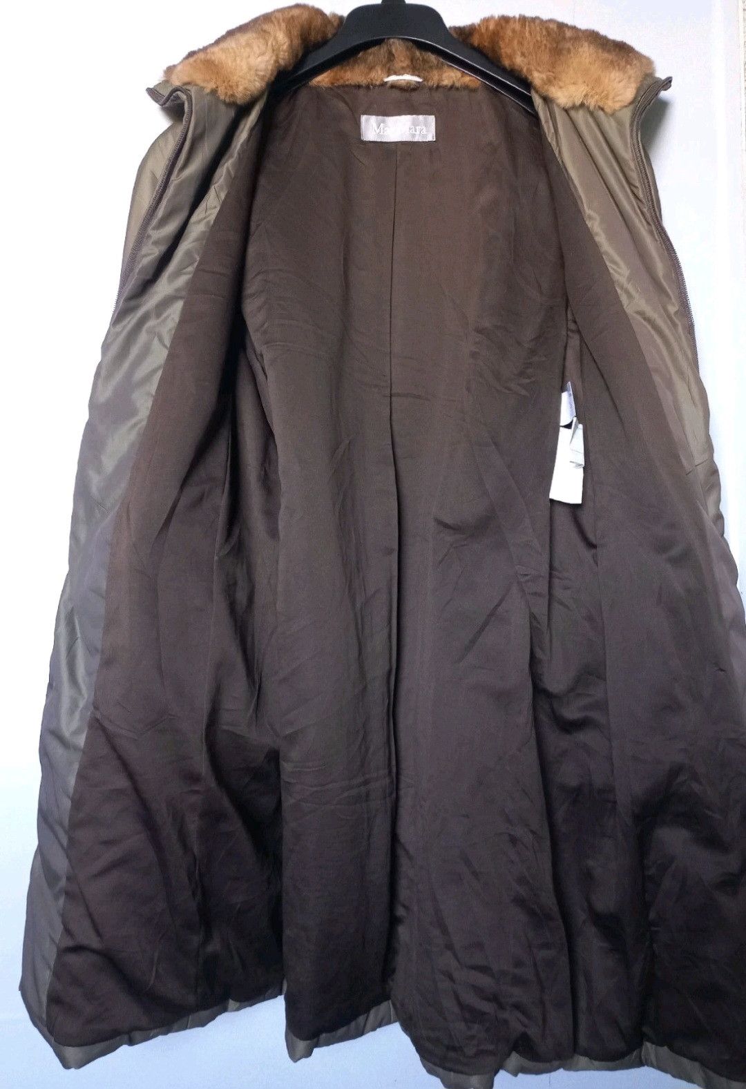 Max Mara Max Mara Jacket Coat With Fur Winter Khaki Usa 8 GB 10 Size M / US 6-8 / IT 42-44 - 7 Thumbnail