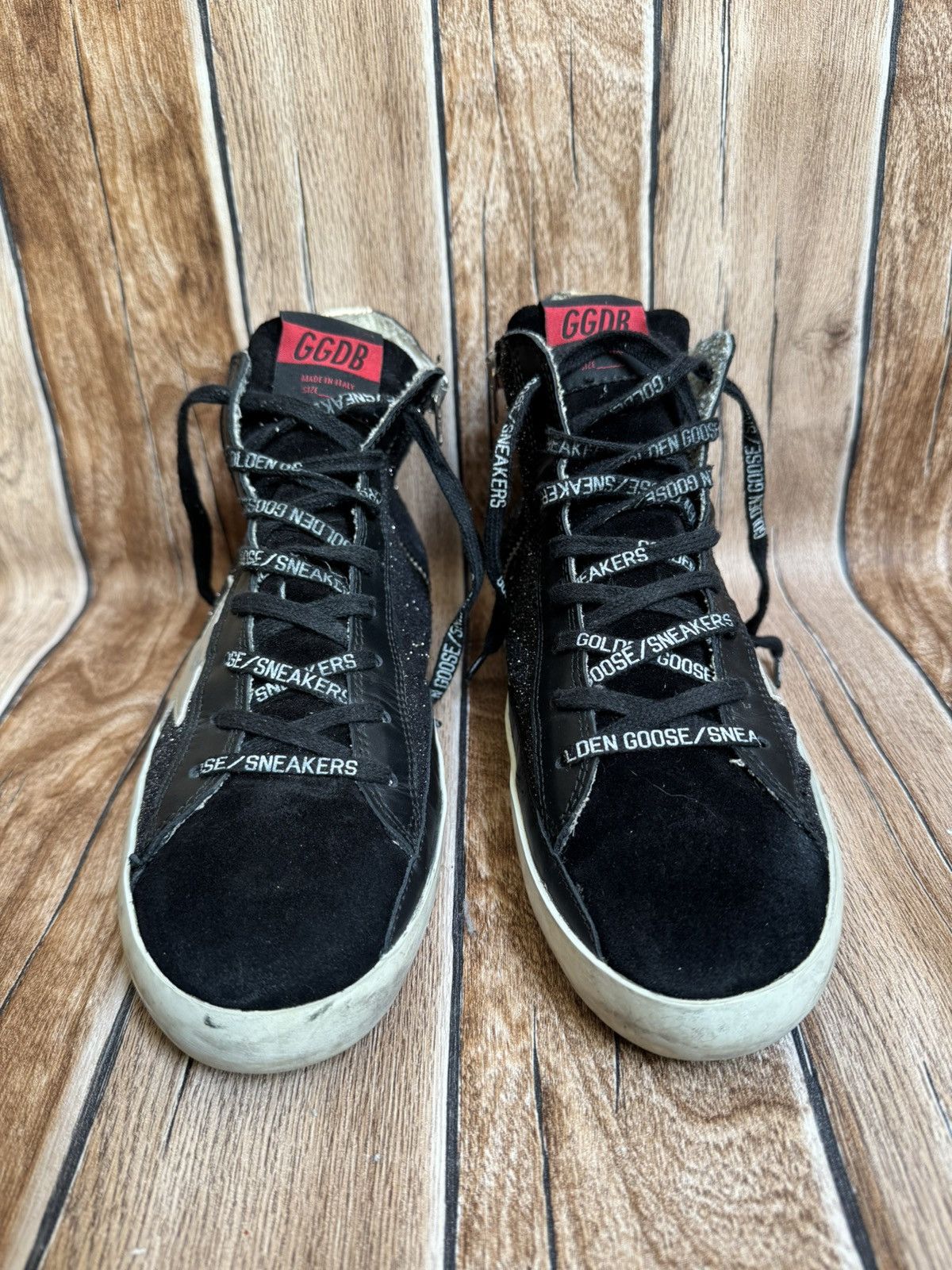 Golden Goose Glitter francy trainers Size US 9 / IT 39 - 3 Thumbnail