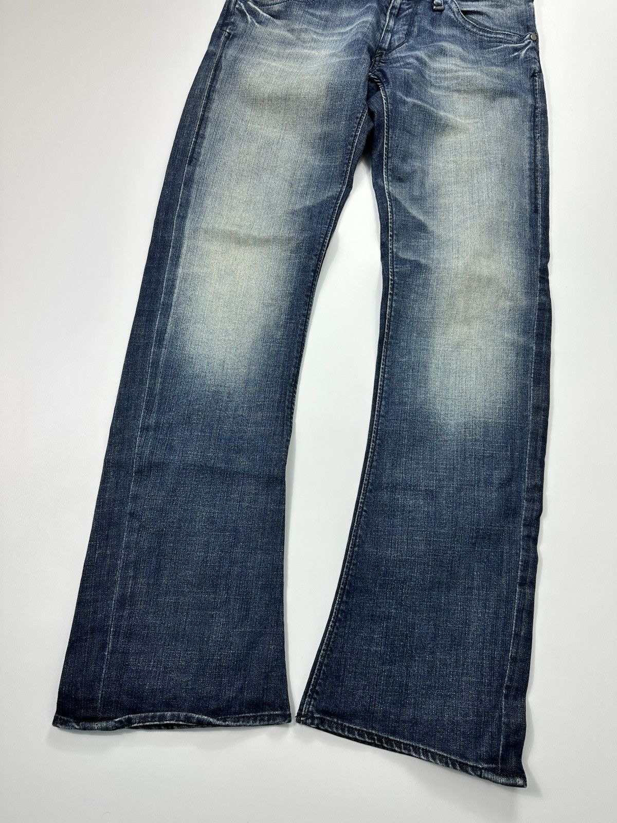 Sixty Vintage Sixty Flared Bootcut Jeans W32 L34 Y2K Size US 32 / EU 48 - 7 Thumbnail