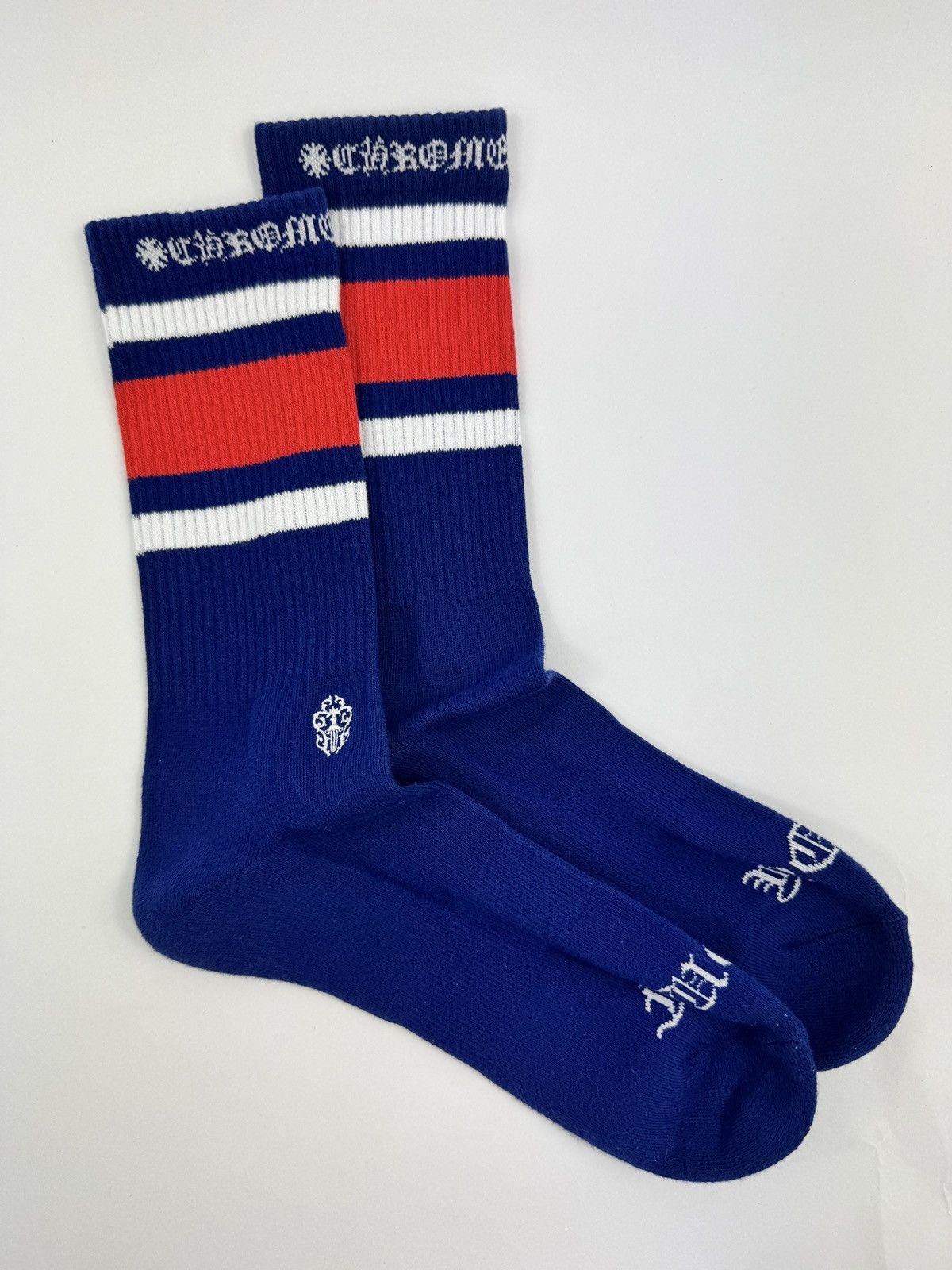 Chrome Hearts LOGO STRIPE SOCKS Size ONE SIZE - 1 Thumbnail