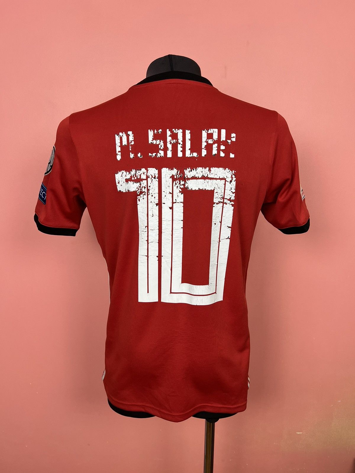 Adidas Adidas Egyptian fa football jersey 2018 soccer m Salah cup Size US S / EU 44-46 / 1 - 1 Thumbnail